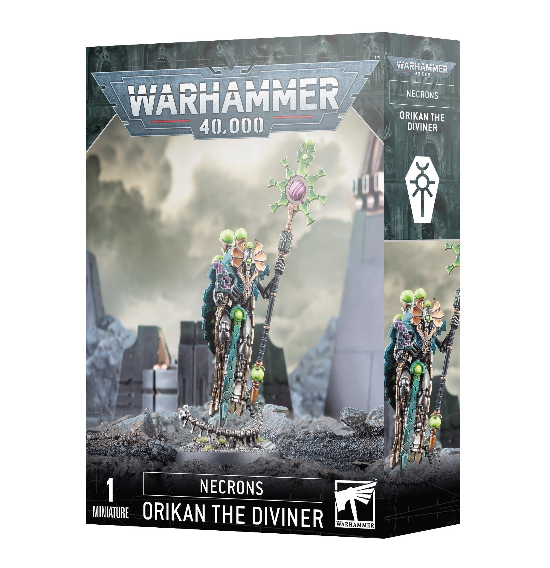 Games Workshop Spielfigur Warhammer 40.000 Necrons Orikan the Diviner günstig online kaufen