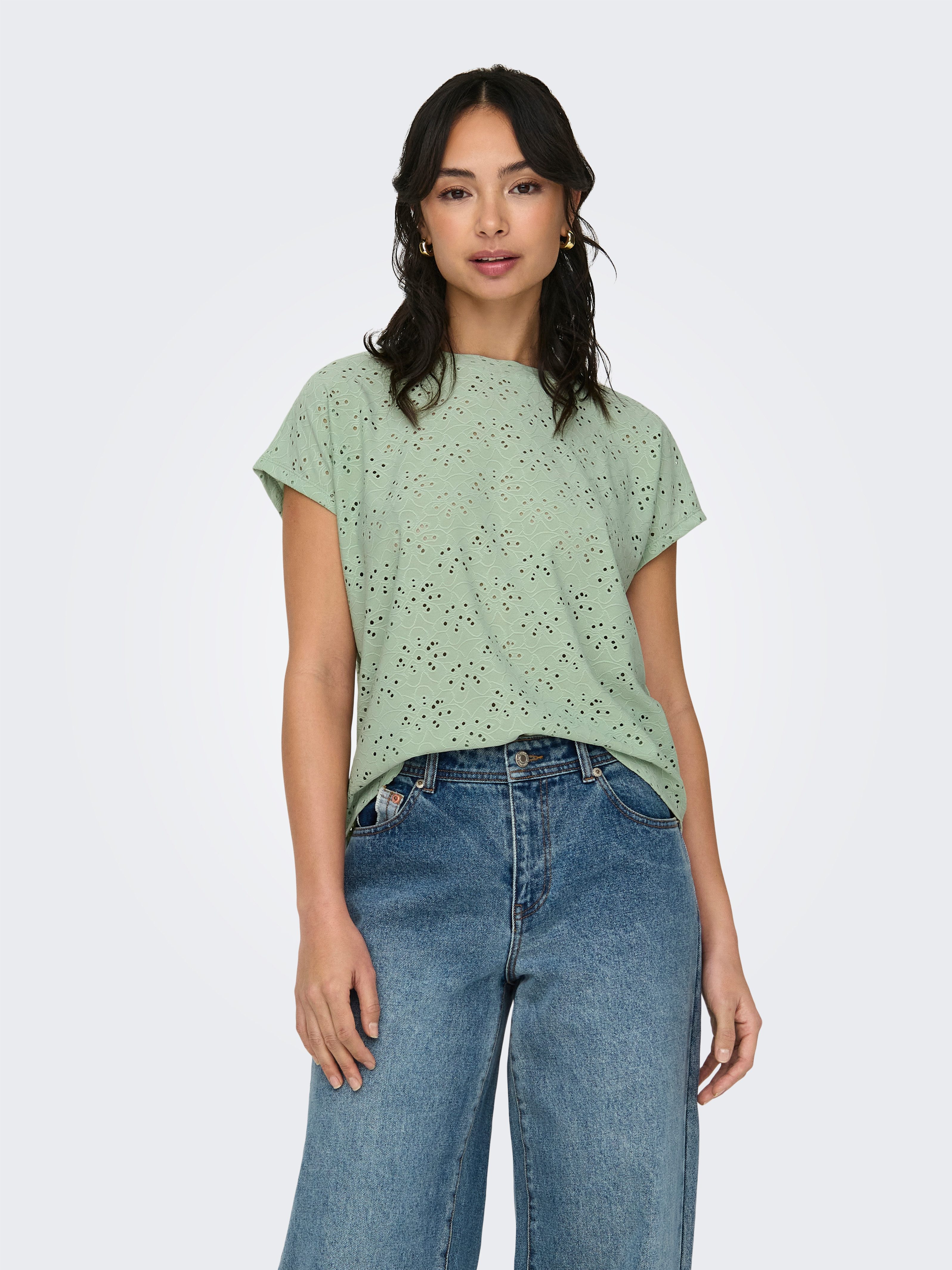 ONLY Kurzarmshirt ONLSMILLA S/S TOP JRS NOOS günstig online kaufen