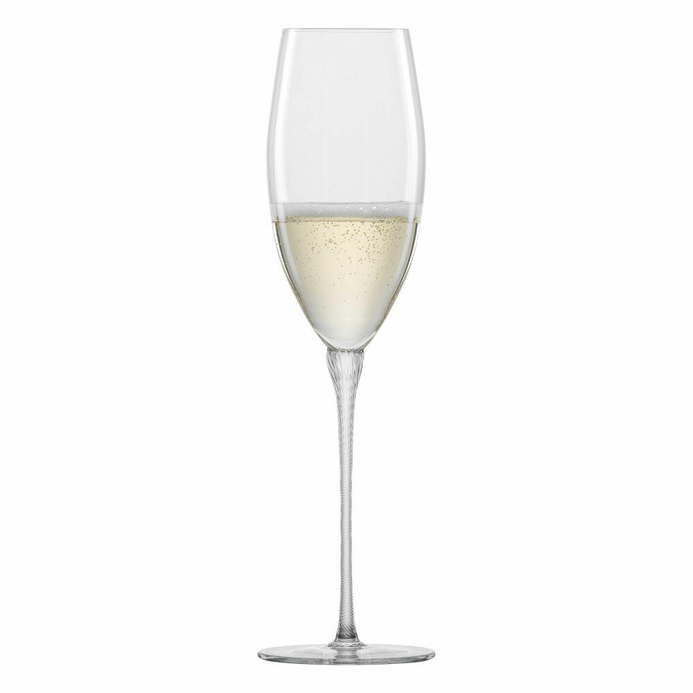 Zwiesel Glas Sektglas Highness, 2-tlg., Glas, handgefertigt