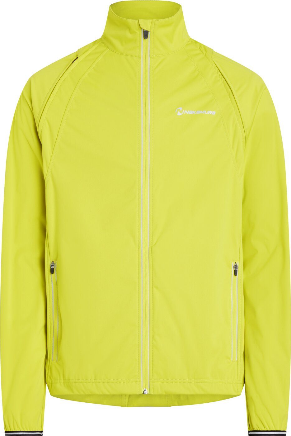 Fahrradjacke He.-Funktions-Jacke Akron III ux GREEN LIME