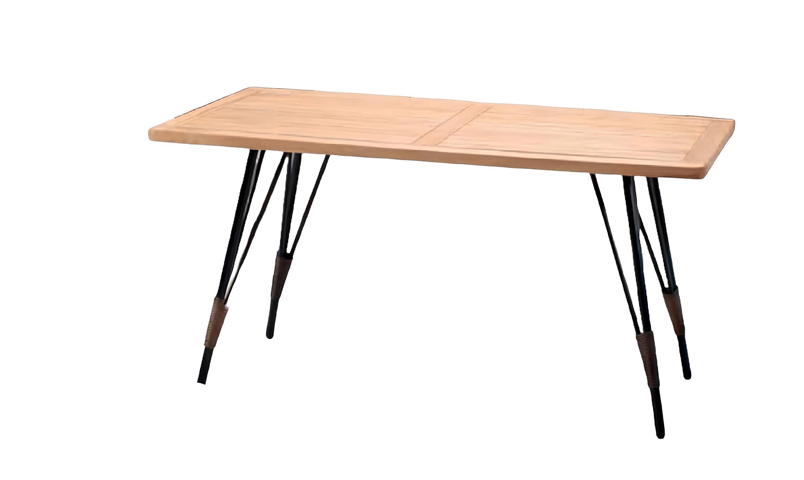Xlmoebel Couchtisch Luxuriöser Rattan-Couchtisch für die Terrasse im modernen Design (Couchtisch), Hergestellt in Europa