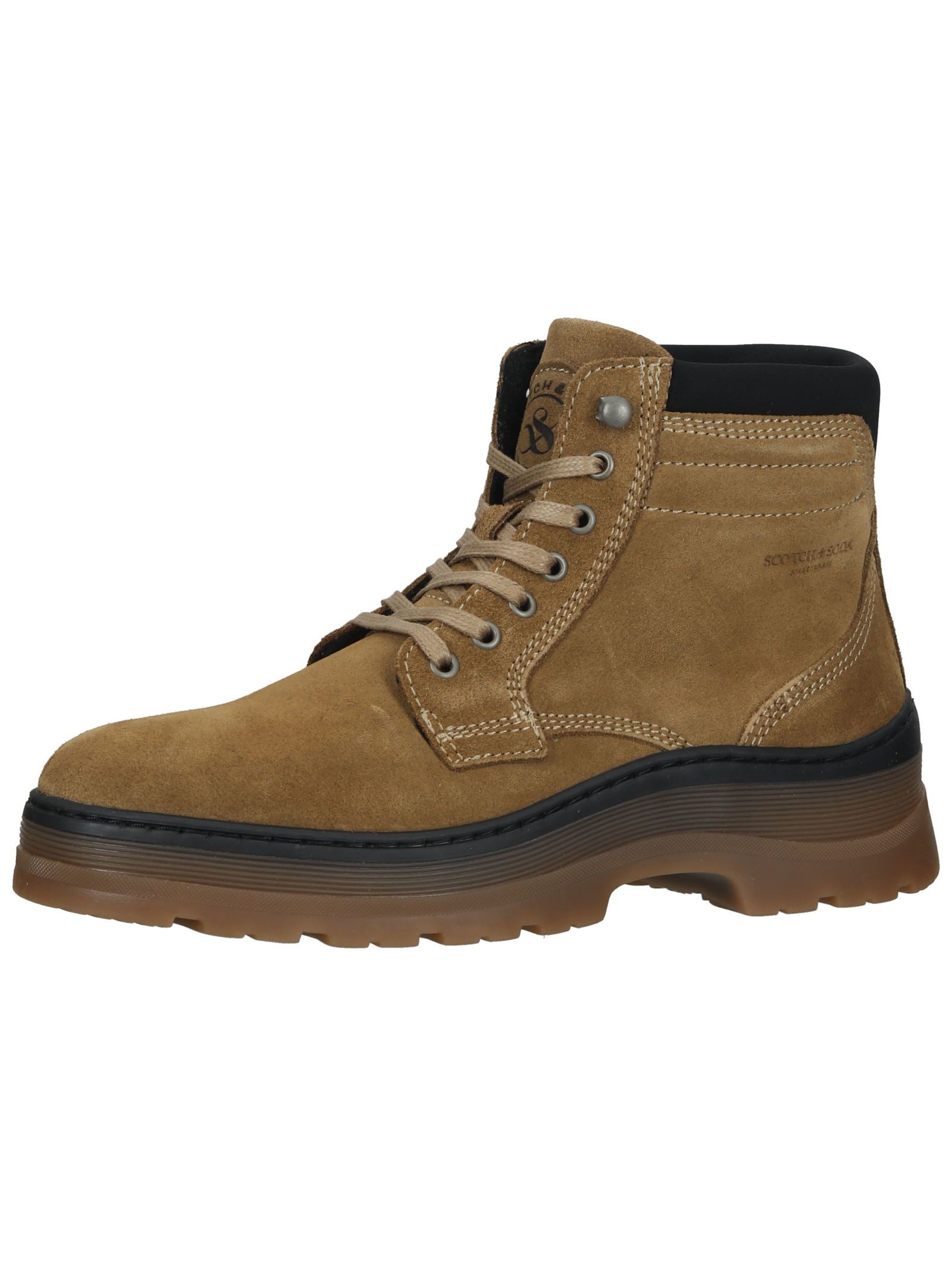 Scotch & Soda Scotch & Soda Stiefelette Veloursleder/Textil Schnürstiefelette