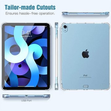 CoolGadget Tablet-Hülle Ultraleichte Schutzhülle für iPad Air 4 27,6 cm (10,9 Zoll), Kantenschutz Slim Case für Apple iPad Air 4 (2020) Tablet Hülle