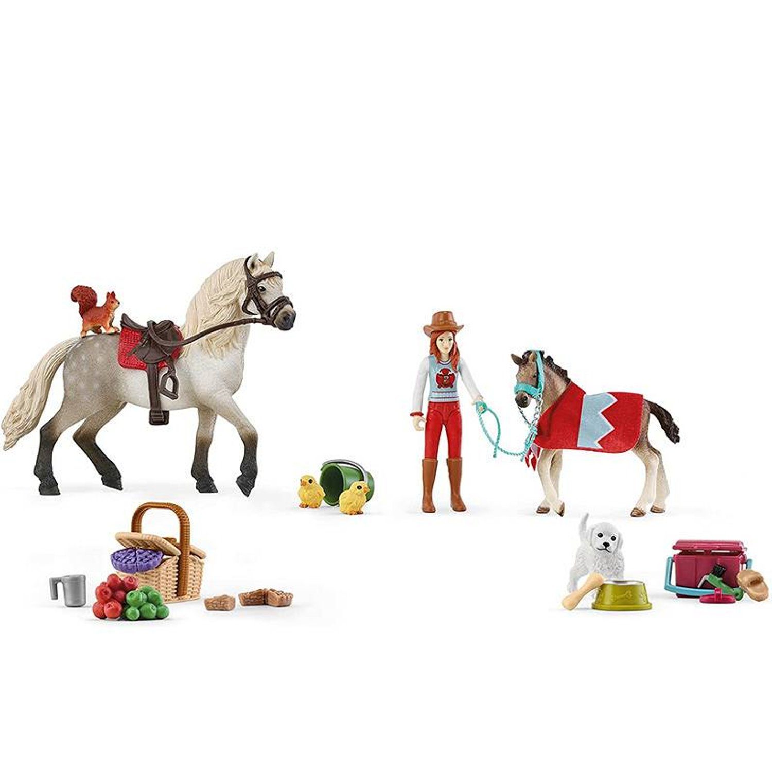 Schleich® Adventskalender SLH98642 (24-tlg), Schleich Pferde 2022 Horse Adventskalender Club