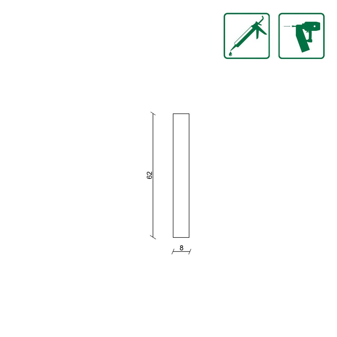 FN Neuhofer Sockelleiste Neuhofer Wandleistenset Shaker Style 118 cm x 62 x günstig online kaufen