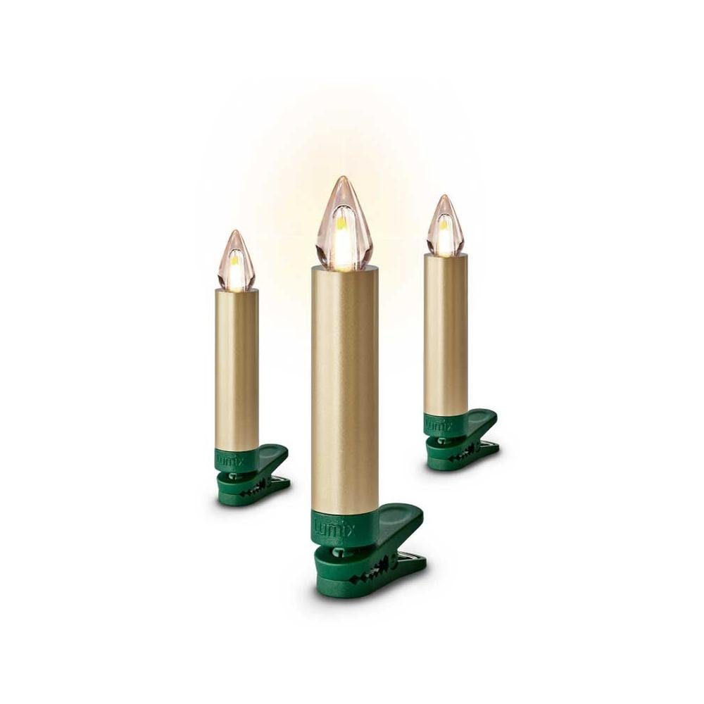 Krinner LED-Kerze Lumix SuperLight Flame 12er
