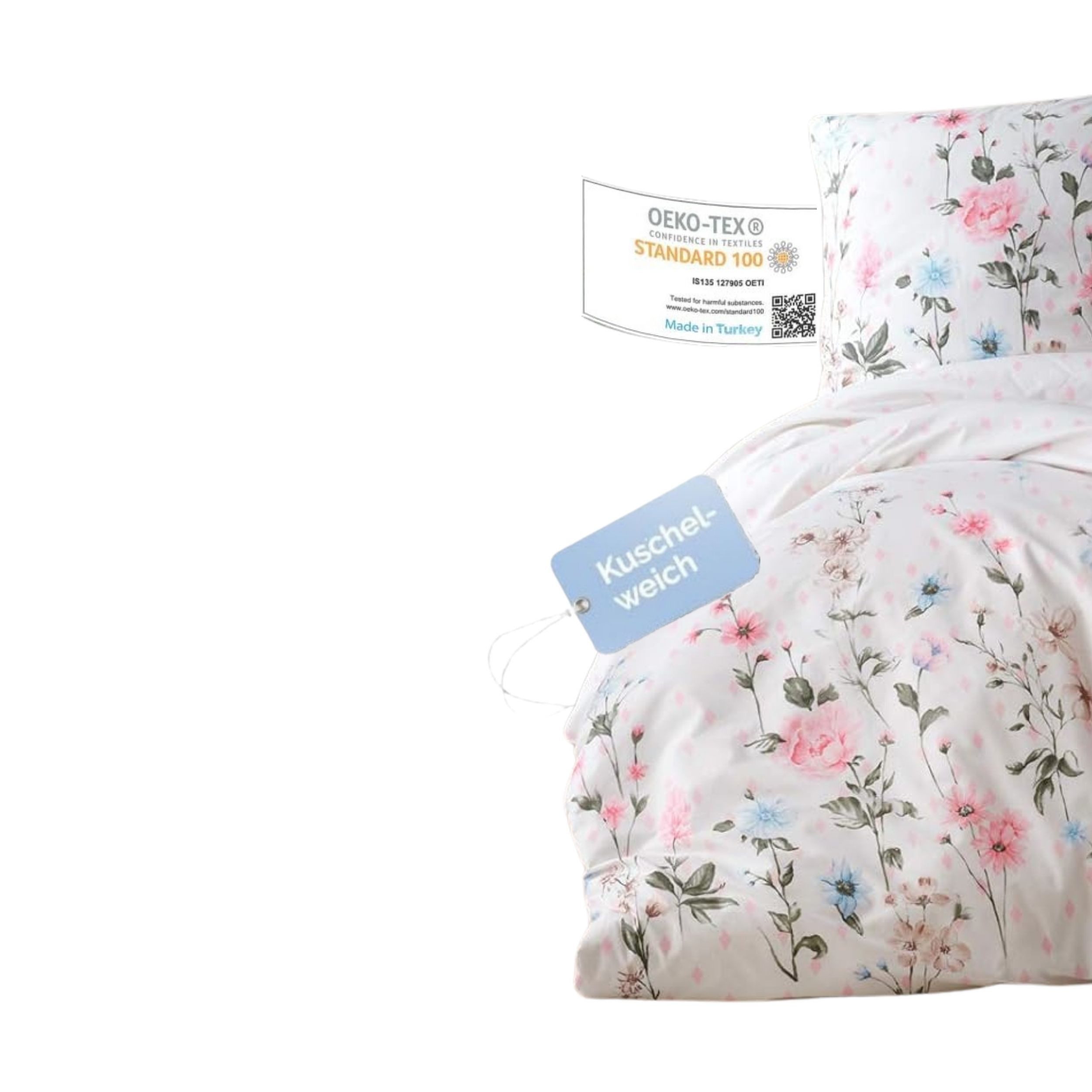 yadetextil Bettwäsche Bettwäsche 135x200 cm. 2 teilig set, Palitra V1, Renf günstig online kaufen