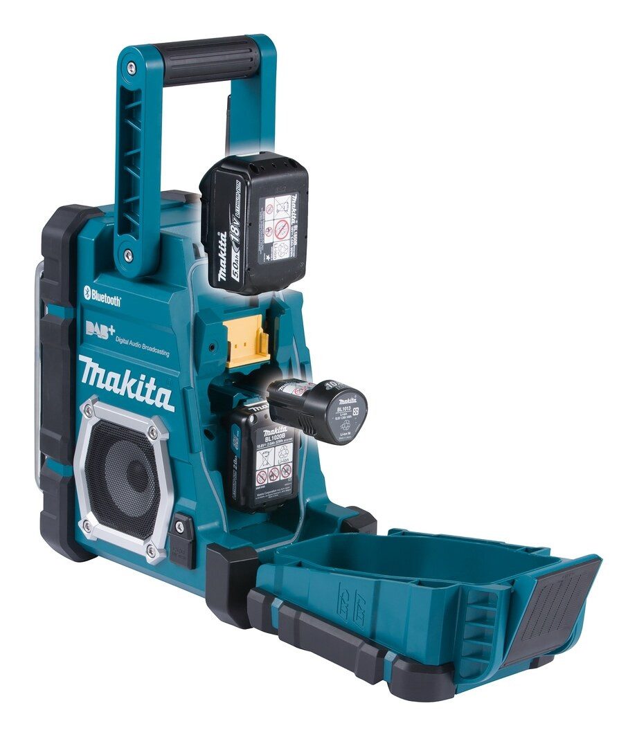 Makita DMR112 Baustellenradio (Digitalradio (DAB), FM-Tuner, ohne Akku) – Bild 2 von 4