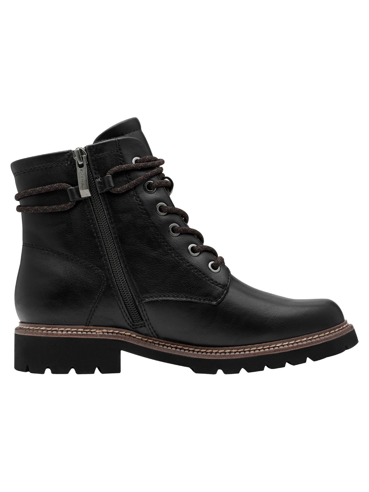 Tamaris mit Blockabsatz Blockabsatz 1-25262-45 Schnürstiefelette