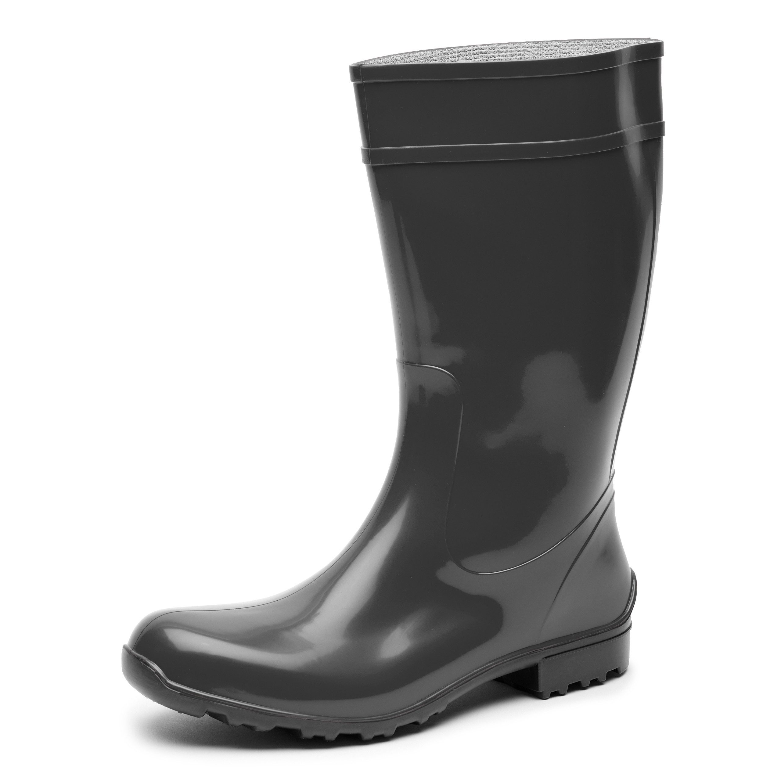Ladeheid lange Regenstiefel für Frauen LA-967 Gummistiefel Damen hoch und robust