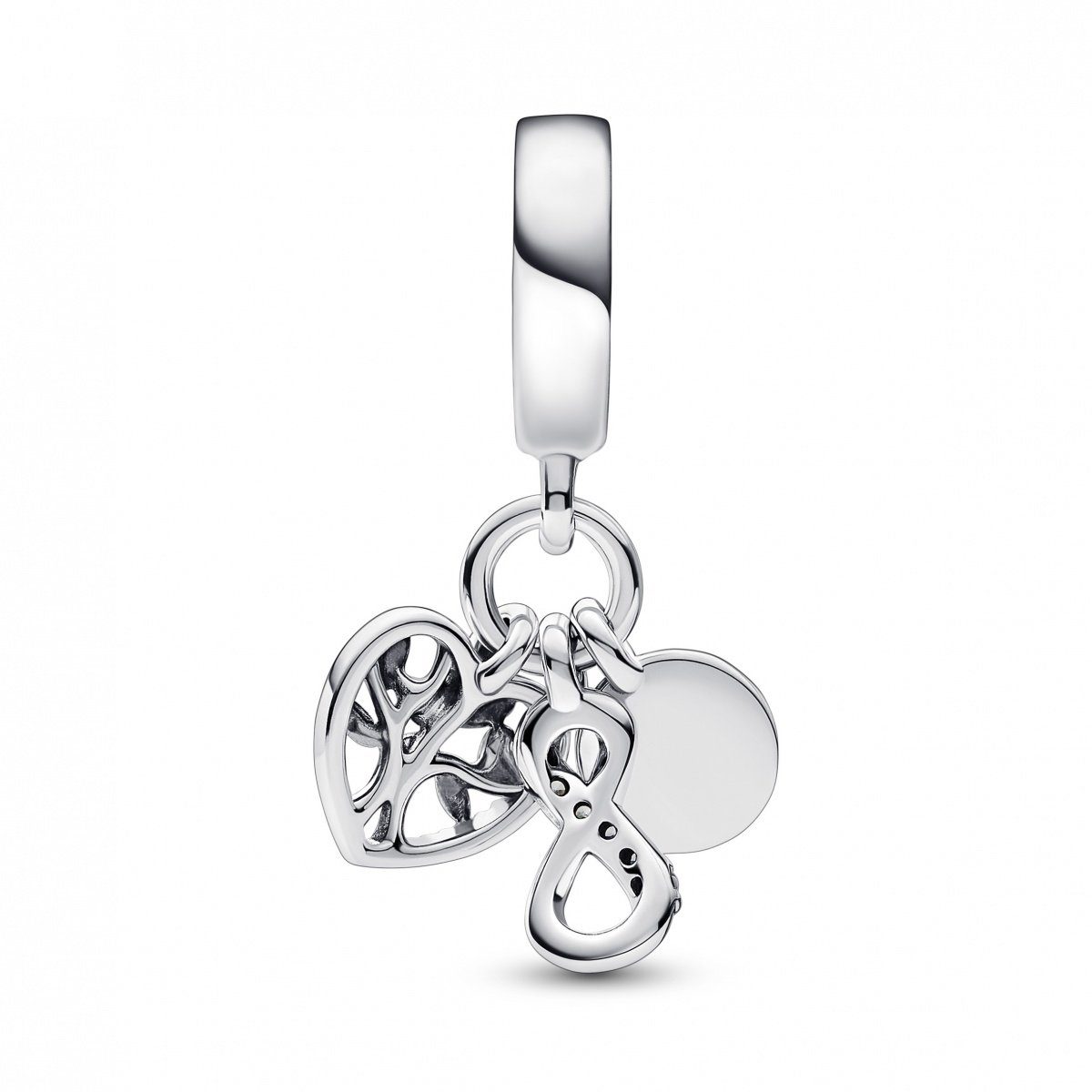 Pandora Charm-Einhänger Pandora Family Infinity Triple Charm-Anhänger 79220 günstig online kaufen