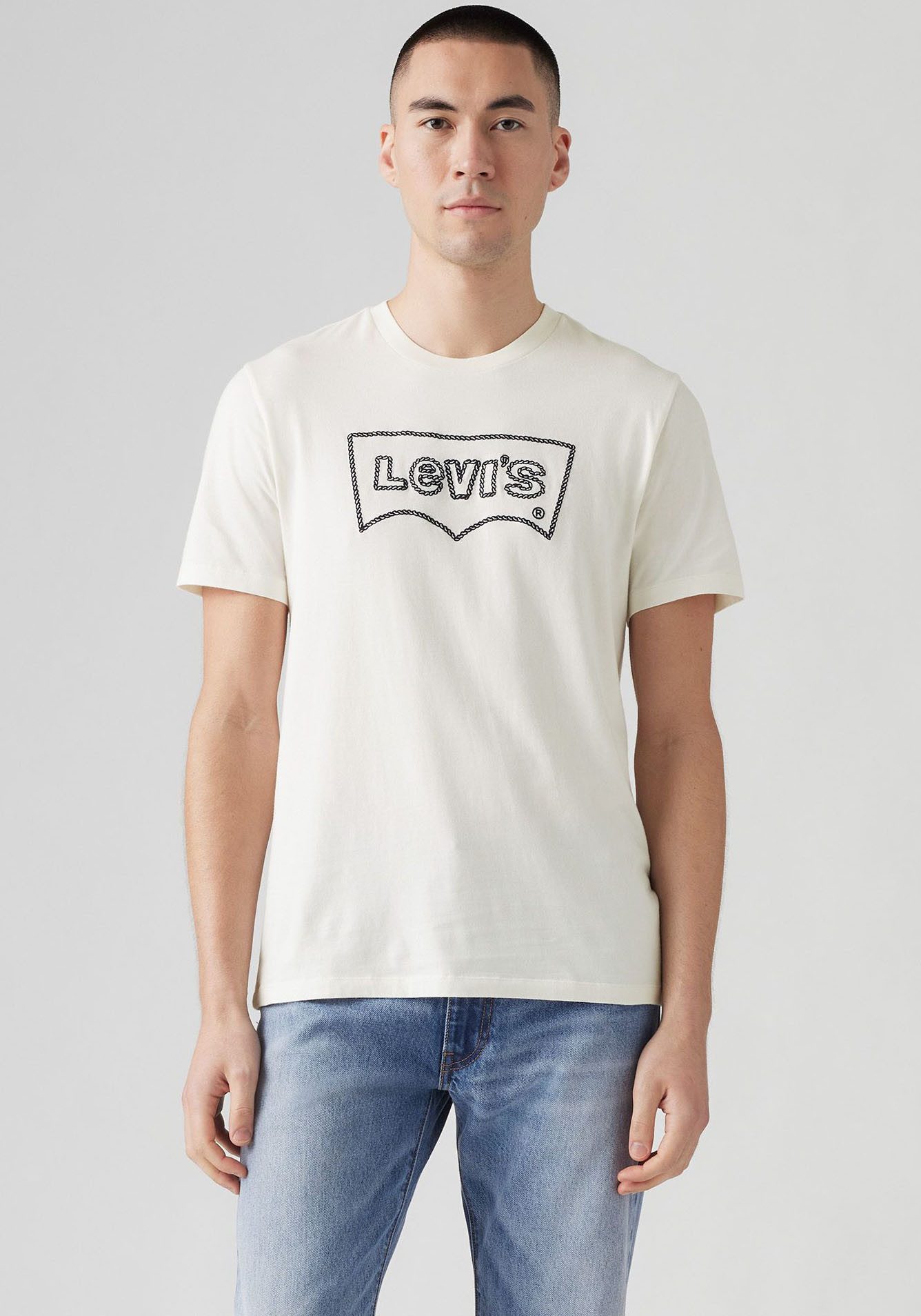Levi's® T-Shirt CREWNECK TEE mit Logo-Front-Print günstig online kaufen