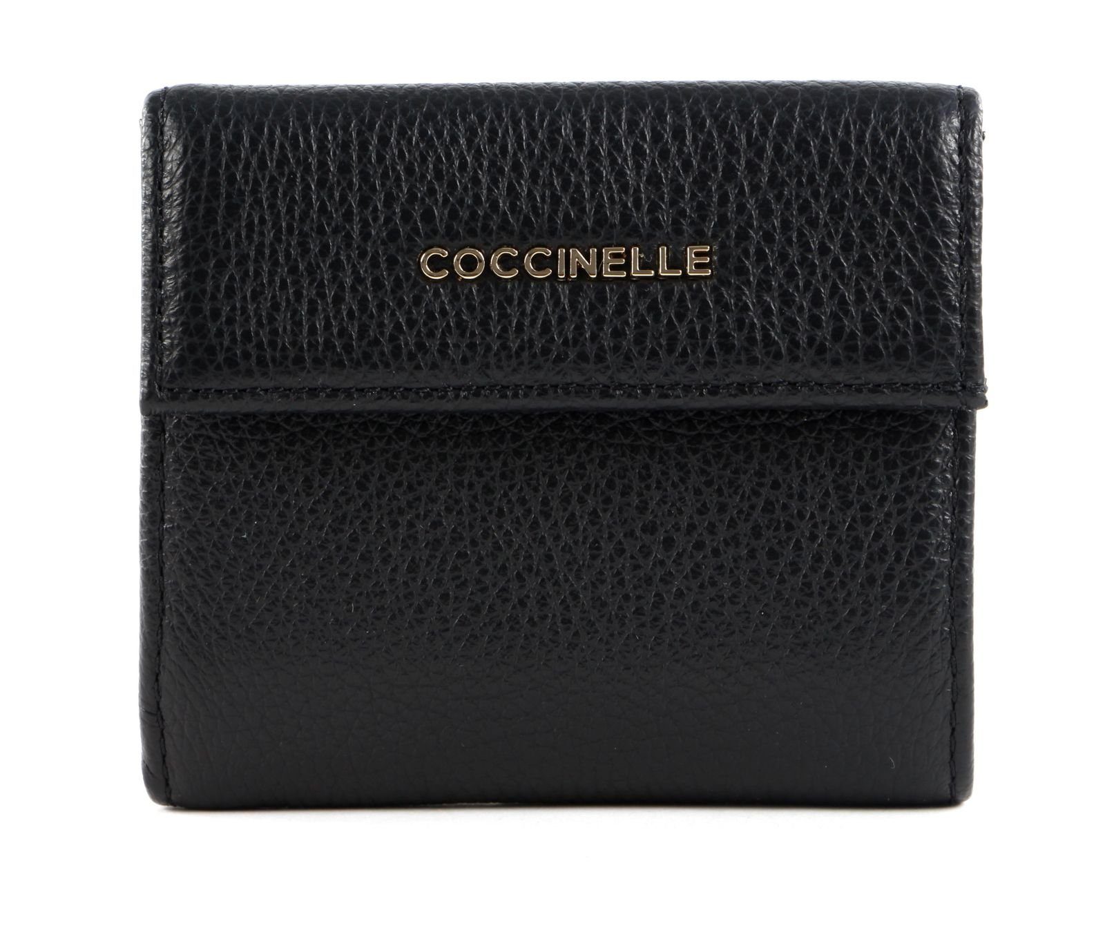 COCCINELLE Geldbörse Metallic Soft, aus echtem Rindsleder günstig online kaufen