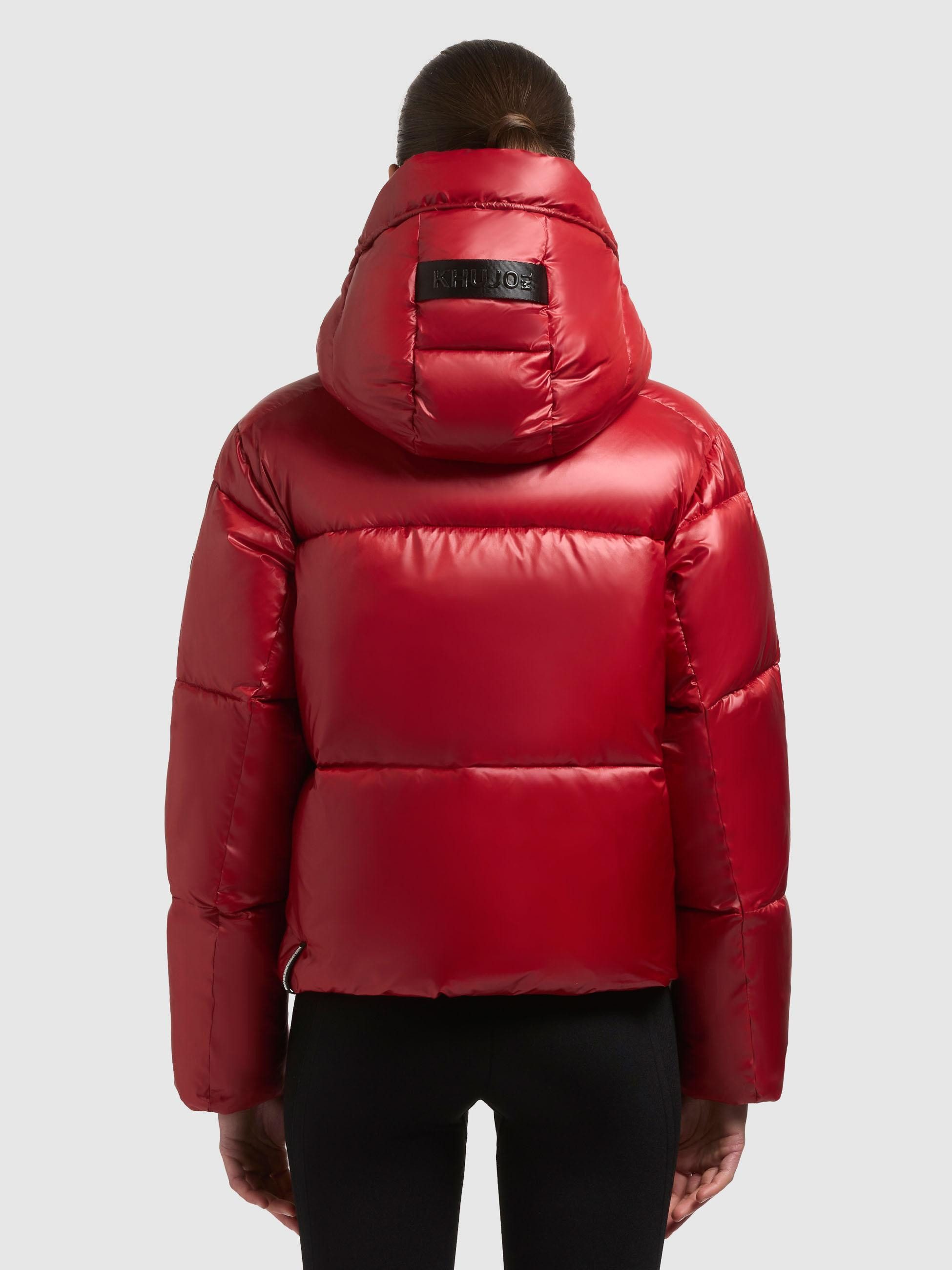 khujo Winterjacke Luna Warm gefütterte Steppjacke mit Kapuze