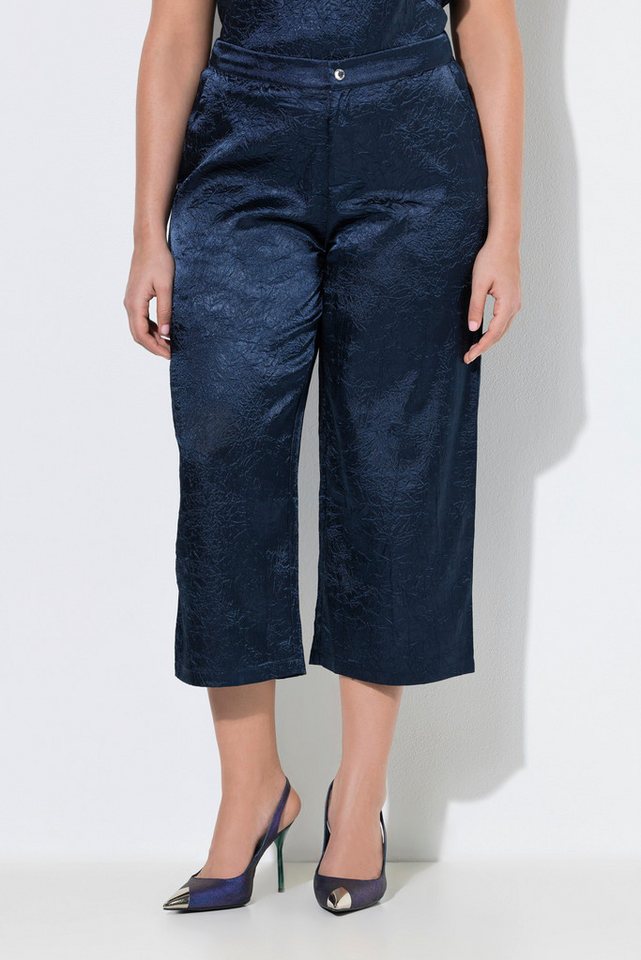 Ulla Popken Culotte Culotte Mary weites gerades Bein Komfortbund