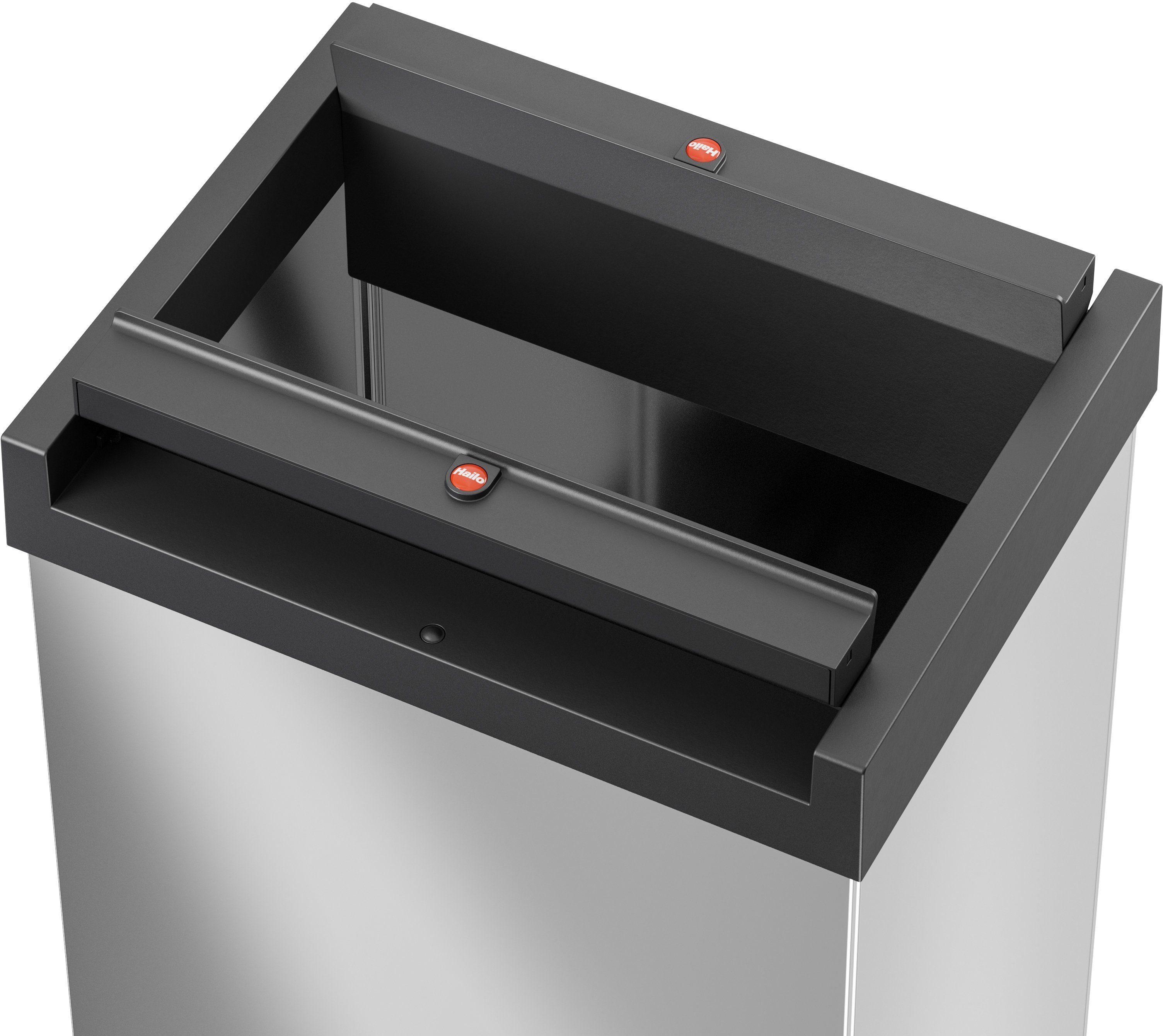Hailo Abfalleimer "Big-Box Swing XL" 52 l, Edelstahl – Bild 2 von 5