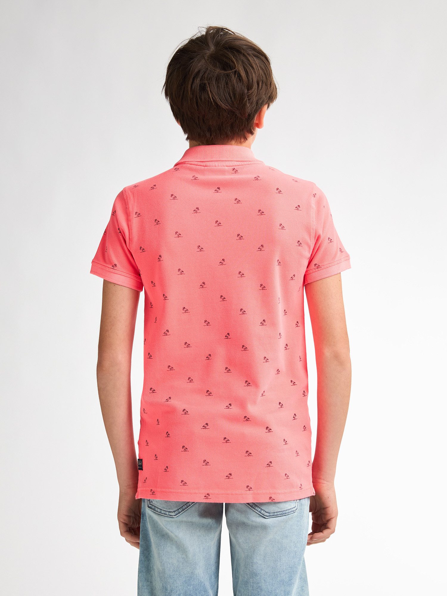 Petrol Industries Poloshirt Marigold mit All-over Muster