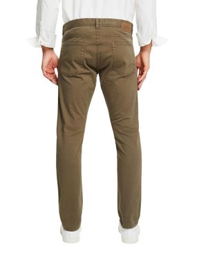 Esprit Stoffhose Slim-Fit-Hose aus organischer Baumwolle