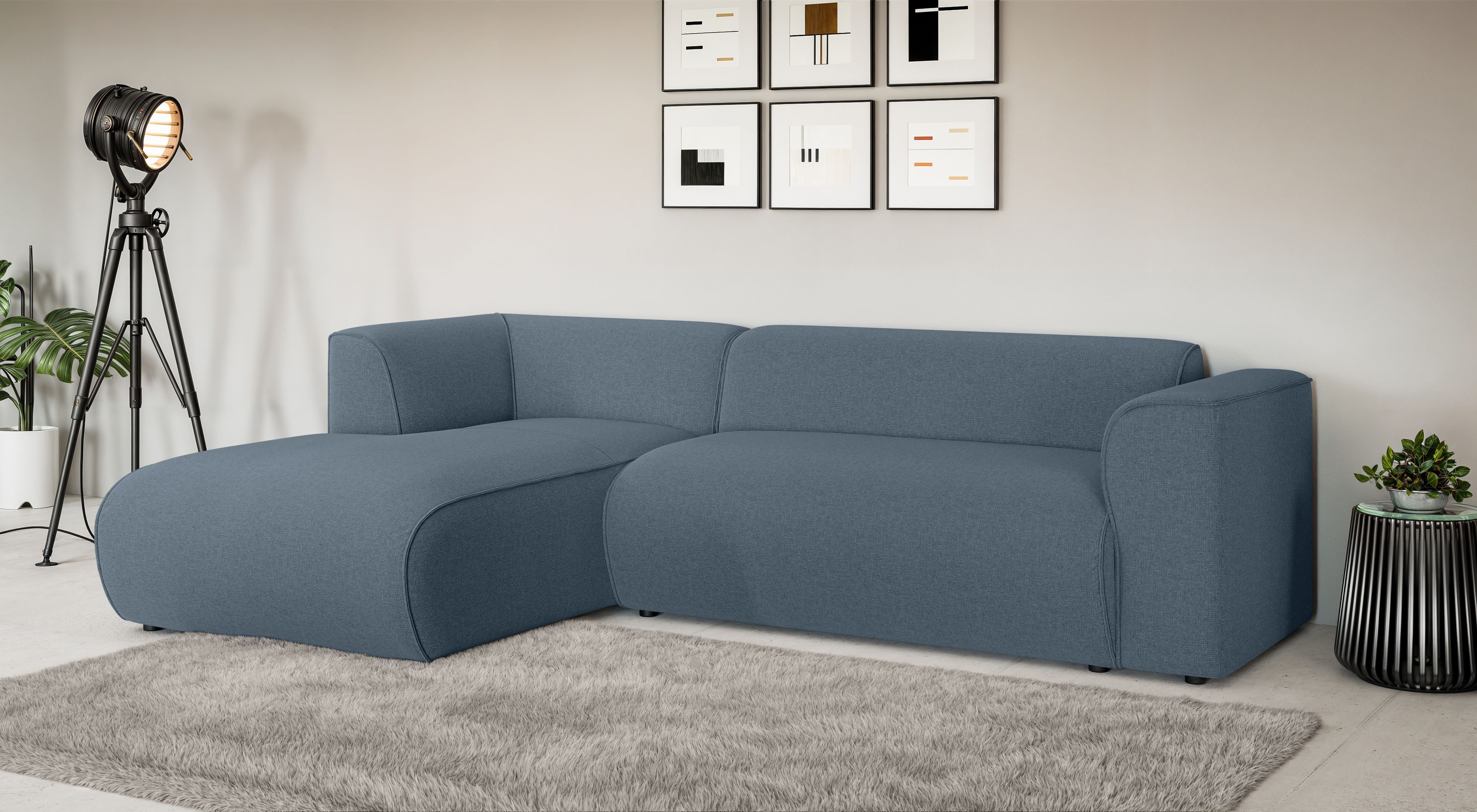INOSIGN Ecksofa MERID L-Form (257 cm), günstig online kaufen