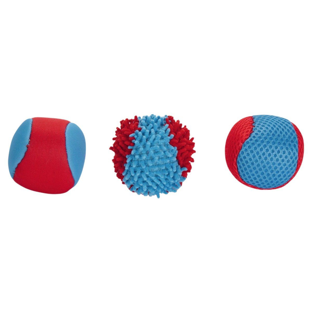 Outdoor-Spielzeug Hundespielzeug Splashball blau/rot