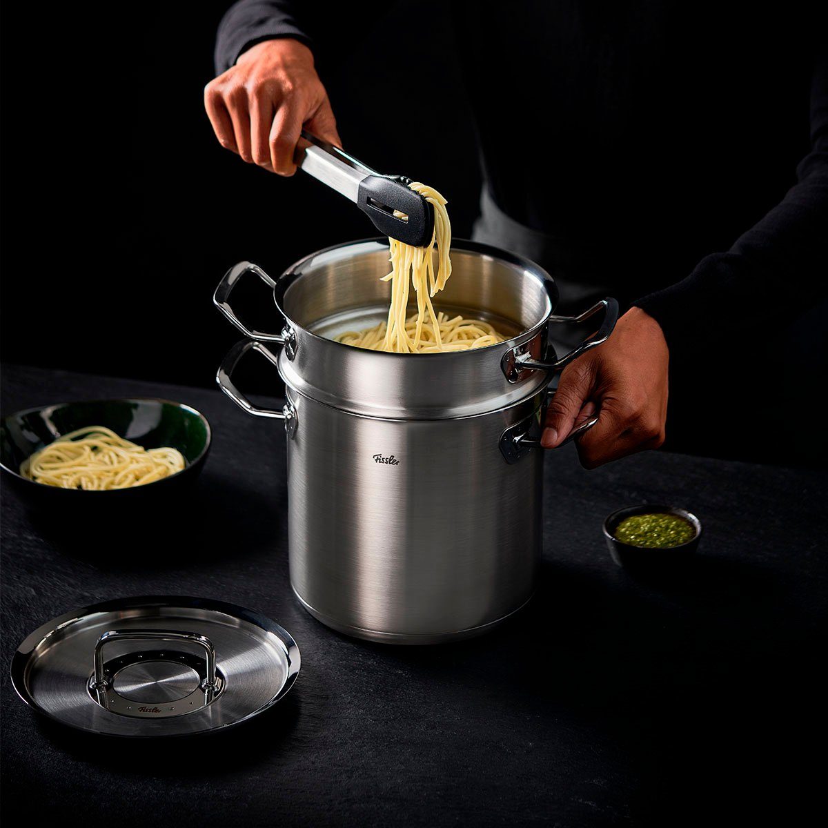 Fissler Kochzange Original-Profi Collection®, Edelstahl 18/10,spülmaschinengeeignet – Bild 5 von 5