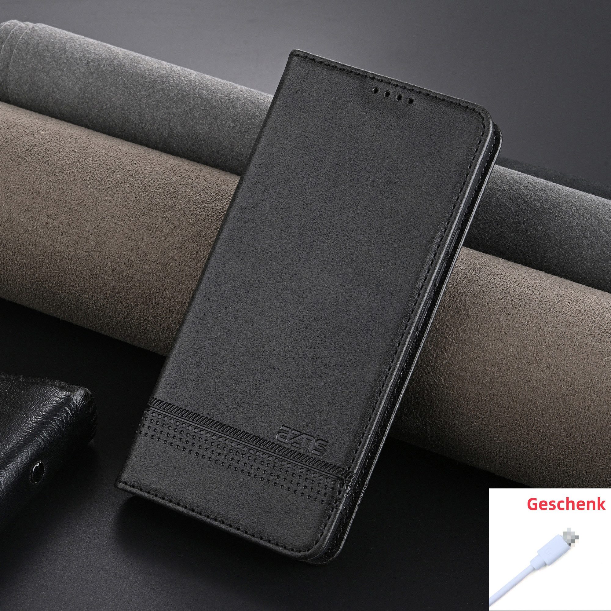 trends for living Handyhülle Leder Magnetisch Hülle Case für VIVO X200 PRO Kartenschlitz Anti-drop
