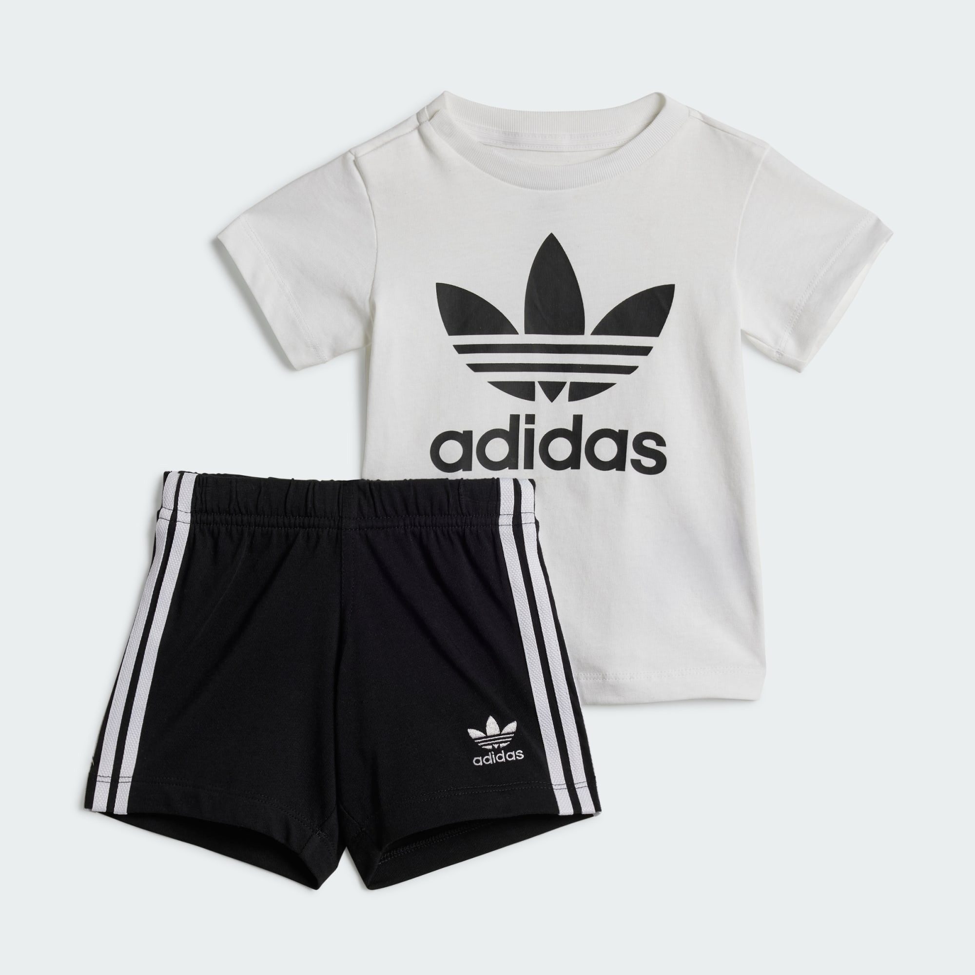 adidas Originals Trainingsanzug SHORTS KIDS T-SHIRT SET