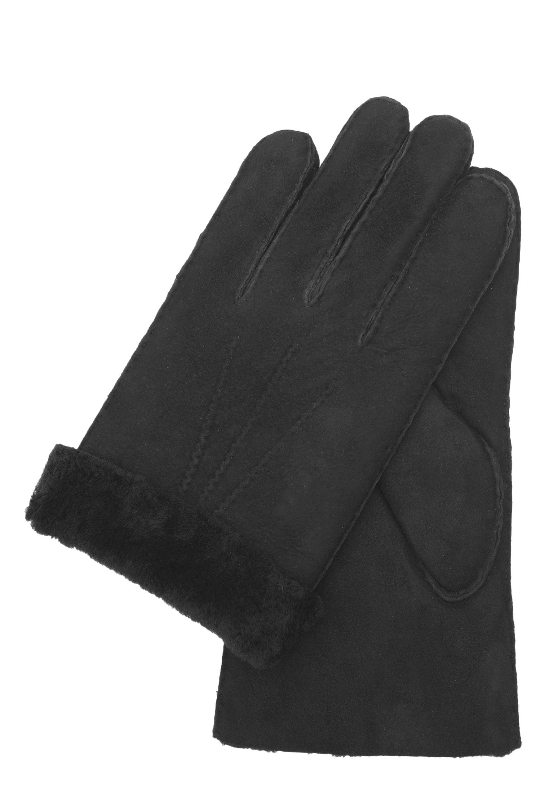 GRETCHEN Lederhandschuhe aus echtem Lammfell schwarz | Handschuhe