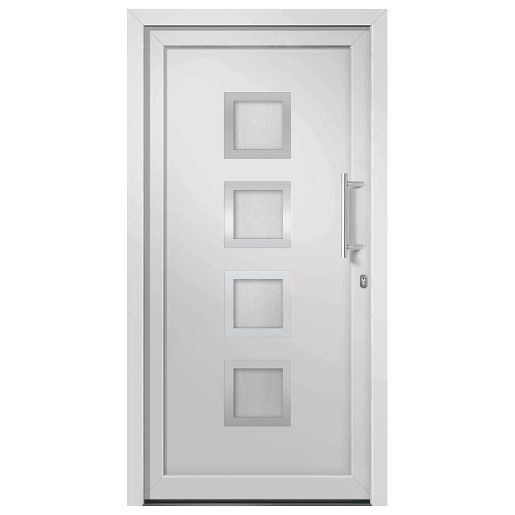 vidaXL Haustür Haustür Weiß 98x208 cm günstig online kaufen