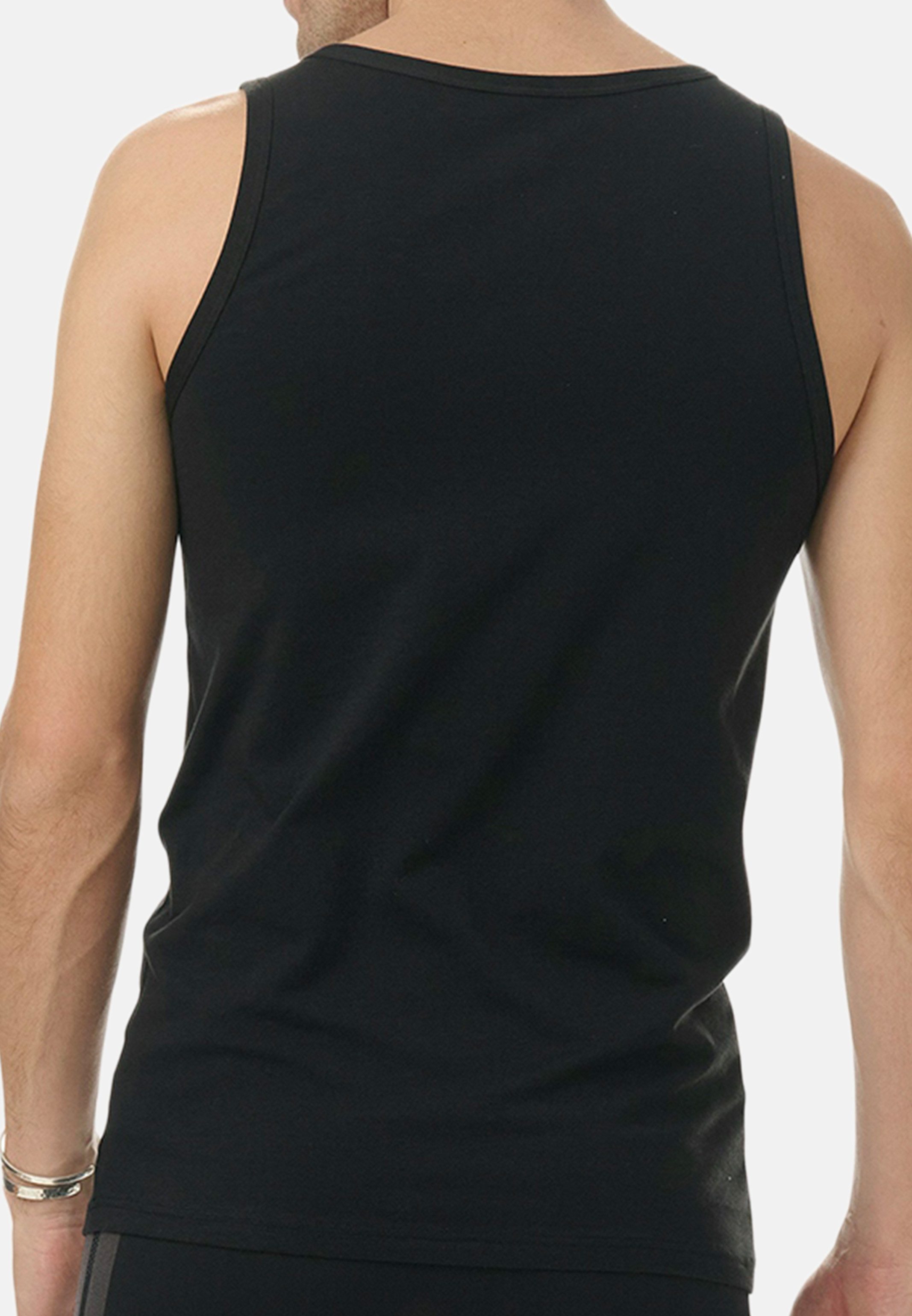 adidas Sportswear Unterhemd 4er Pack Active Flex Cotton (Spar-Set, 4-St) Unterhemd / Tanktop - Baumwolle - Atmungsaktiv - Lockere Passform