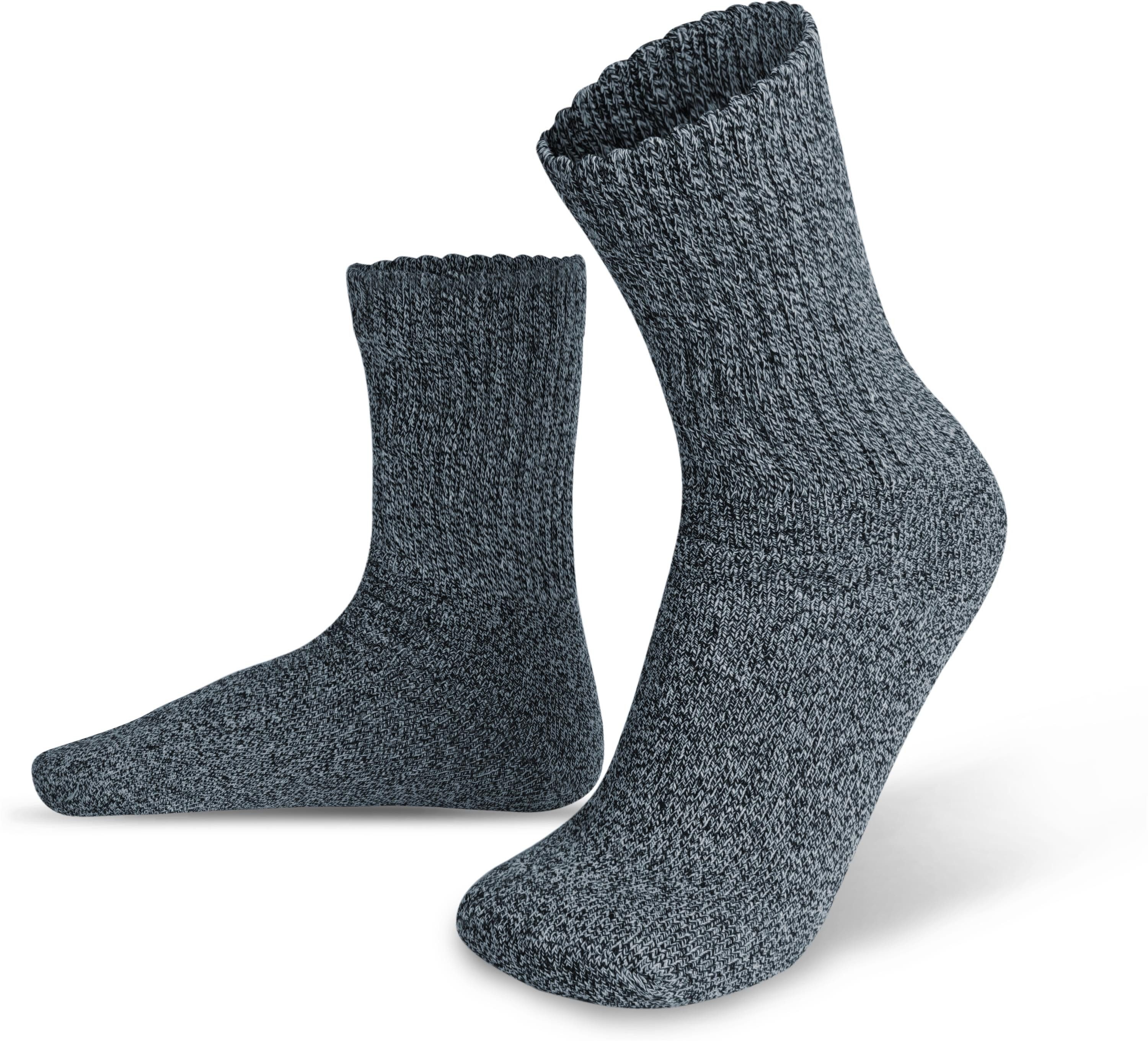normani Sportsocken 10 Paar Extrem Stabile Arbeits & Sportsocken (Set, 5 Paar) Robuste socken aus atmungsaktiver Baumwolle