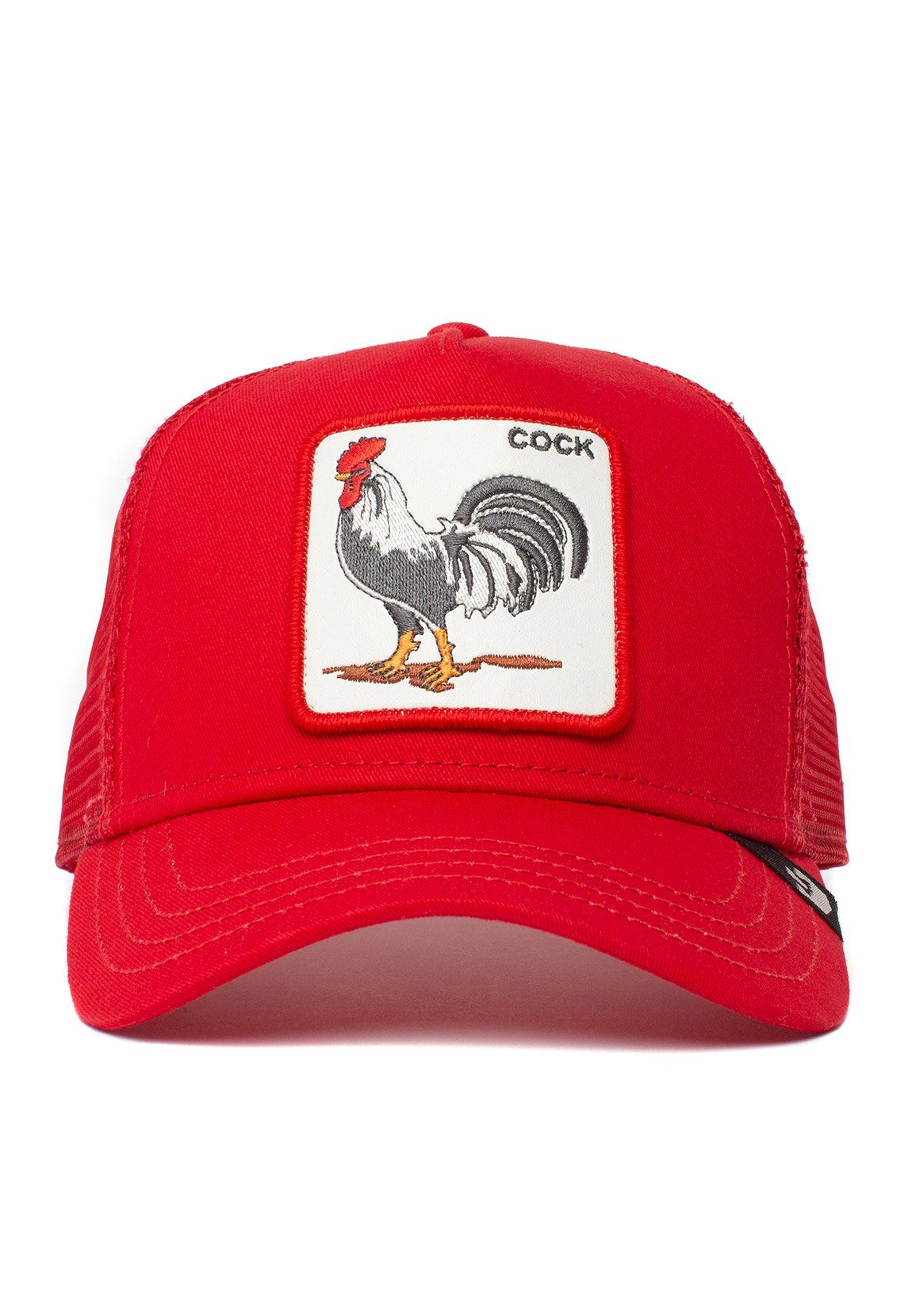 Herren Caps GOORIN Bros. Trucker Cap Goorin Bros. Trucker Cap COCK Red Rot