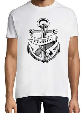 Youth Designz T-Shirt Kapitän Papitän Herren Shirt mit lustigem Frontprint