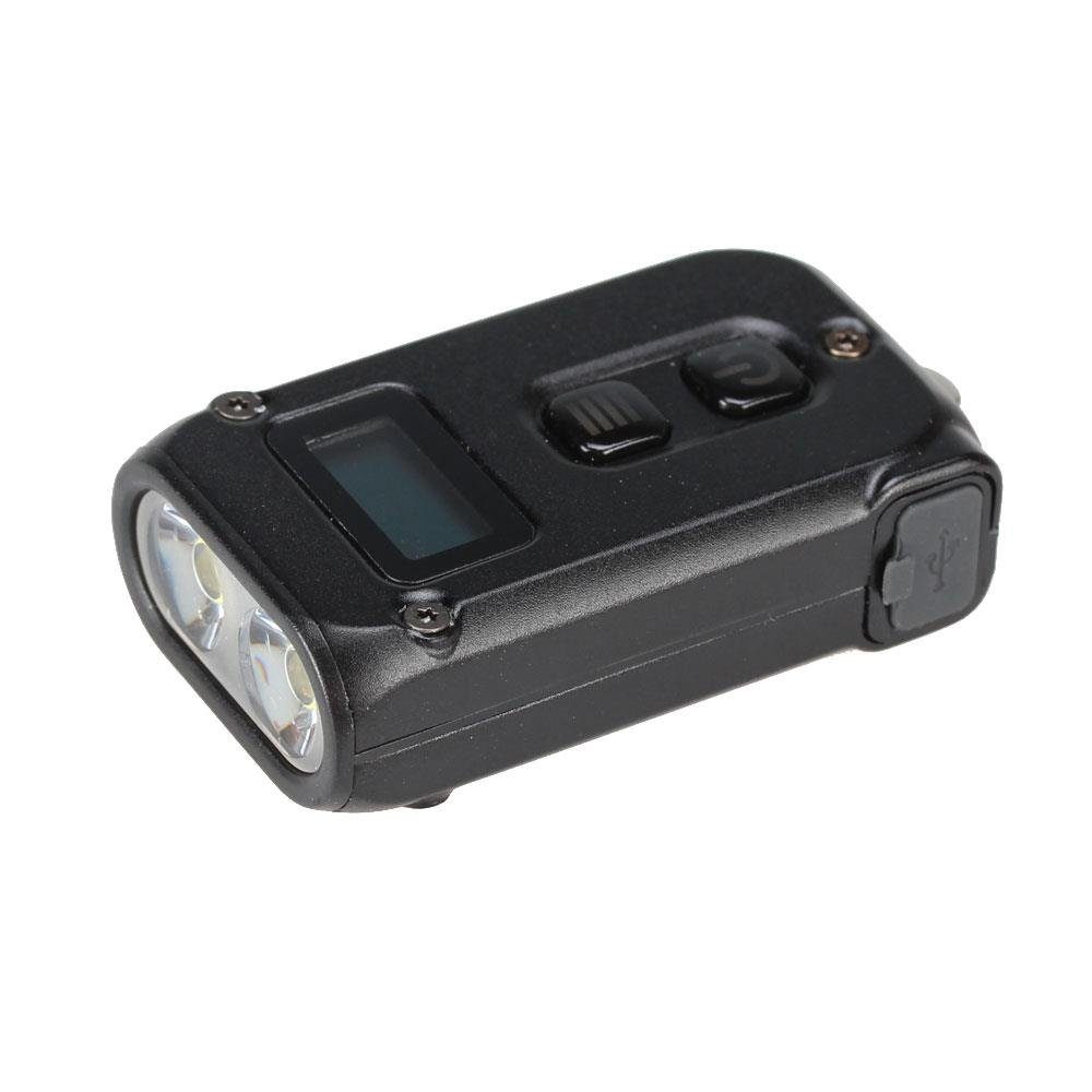 500 Nitecore schwarz Lumen Schlüsselbundlampe TINI Taschenlampe LED 2