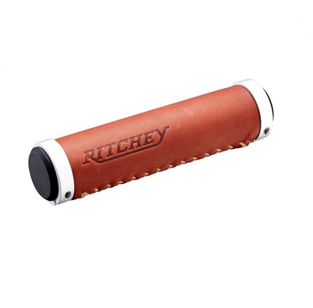 Ritchey Fahrradlenkergriff Ritchey Classic Lock-On Griff 128/33mm Kunstleder braun