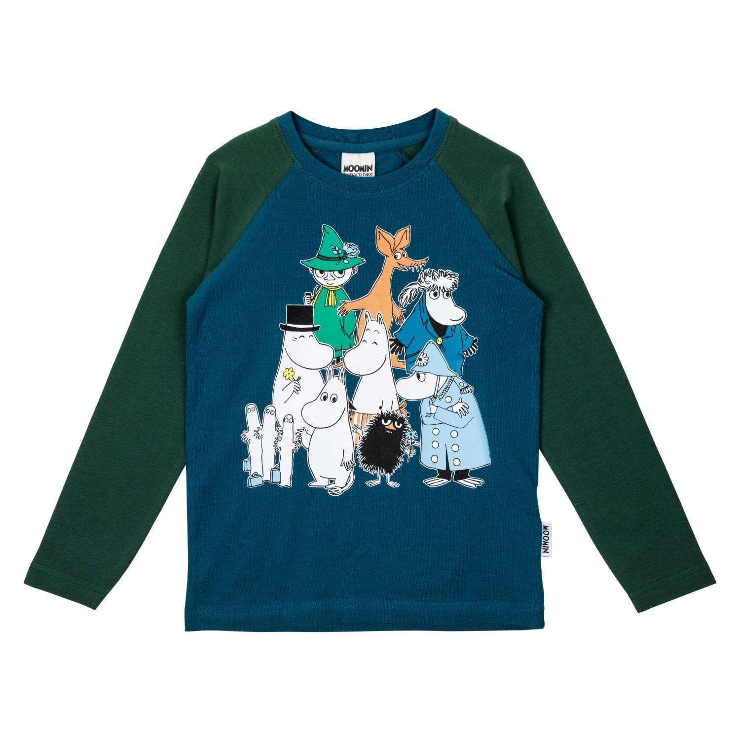 Moomin by Martinex Langarmshirt Martinex Moomin Langarmshirt „Class Picture“ blau © Moomin Characters