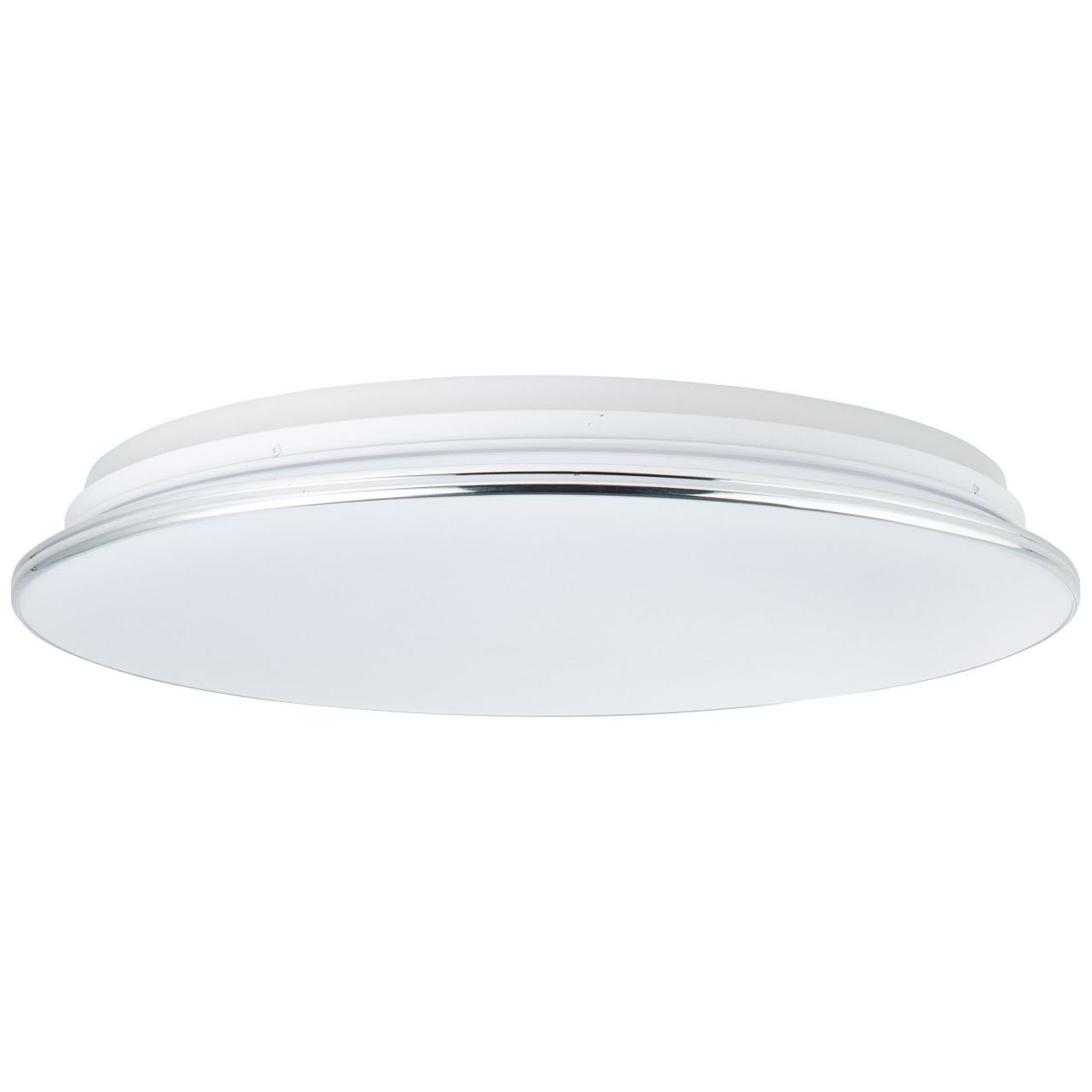 Brilliant Deckenleuchte Edna, 3000-6500K, weiß/chrom 32W Lampe 50cm Edna Deckenleuchte integriert 1x LED LED