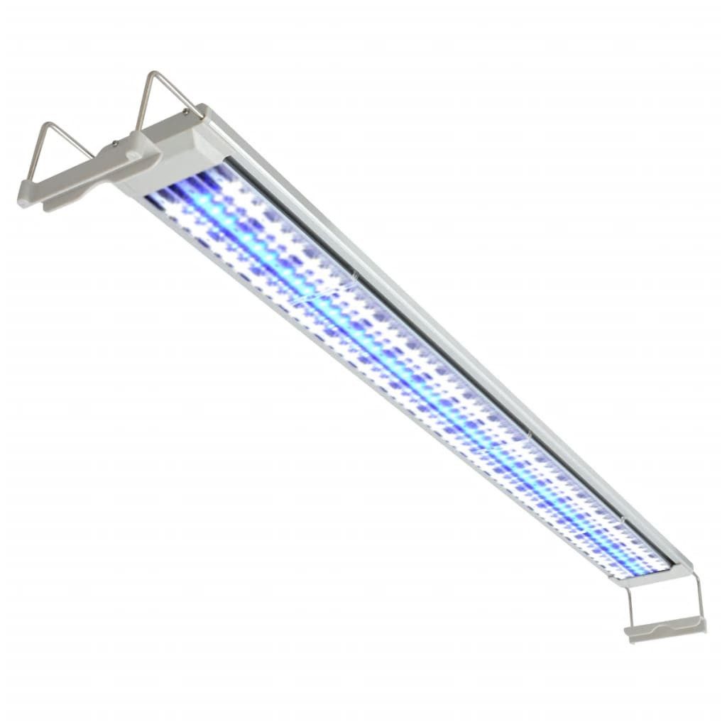vidaXL LED Aquariumleuchte Aquarium LED-Lampe 120-130 cm Aluminium IP67