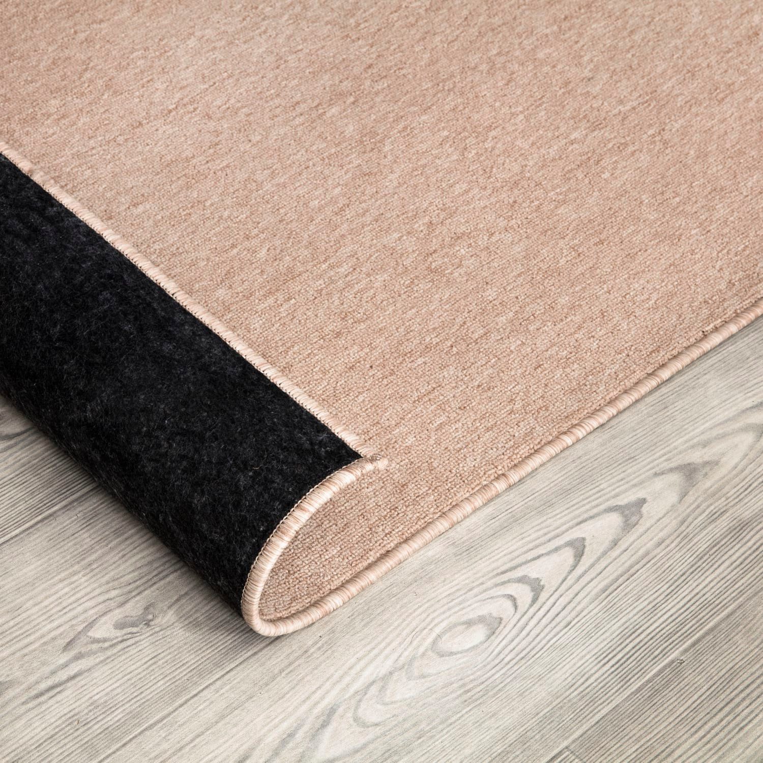 KADIMA DESIGN Teppich waschmaschinenwaschbar Unifarben Küche, Flur Waschbarer Teppich, Läufer, Höhe: 8 mm, Florhöhe: 4 mm, 100% Polypropylen, Rechteckig, 80x150 – Bild 5 von 5