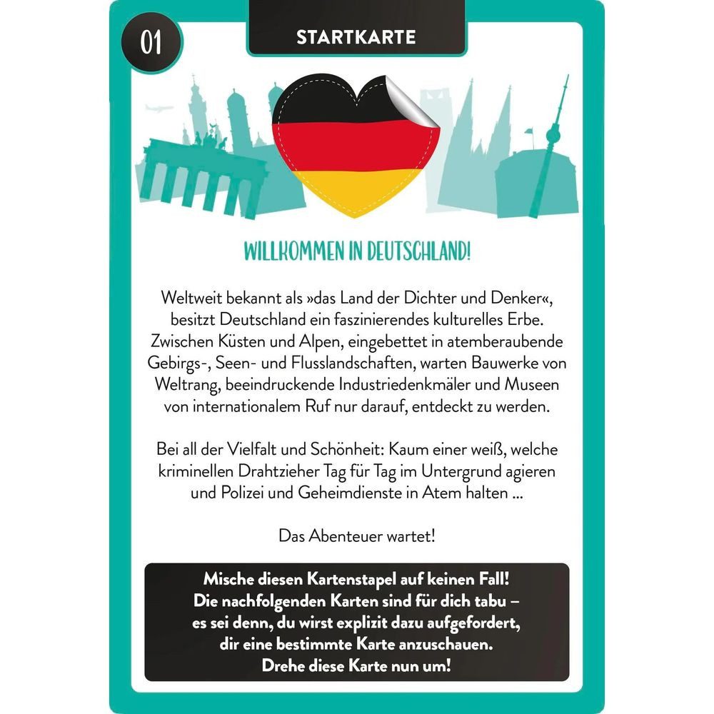 groh Verlag Spiel LandXcape - Der unsichtbare Gegner