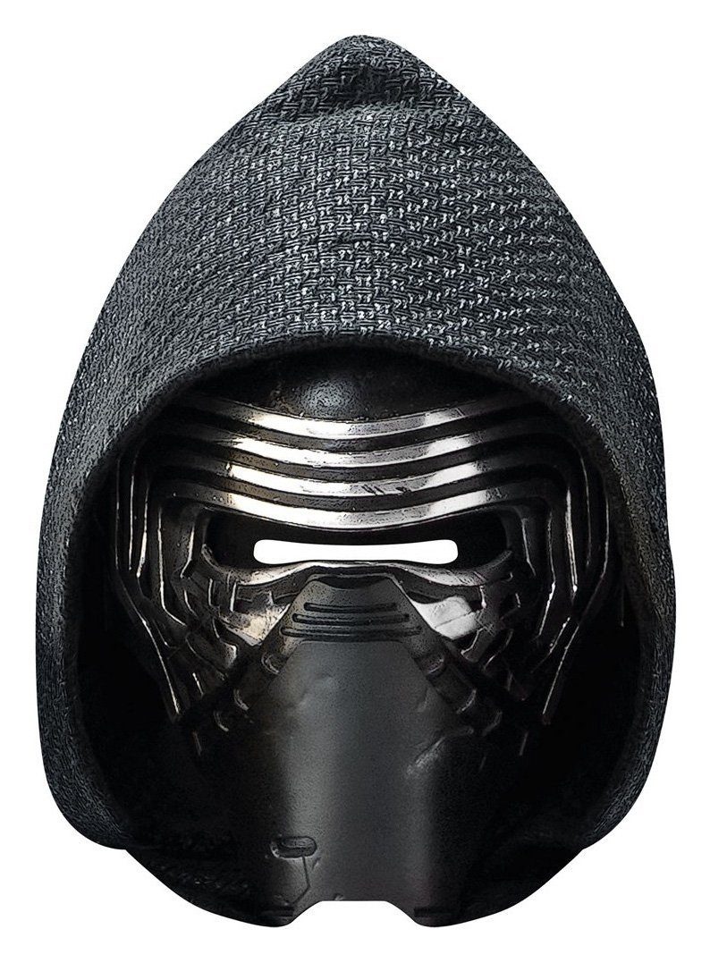 Rubie´s Verkleidungsmaske Star Wars 7 Kylo Ren Pappmaske - Fasching Karneval, Einfache Maske im realistischen Look