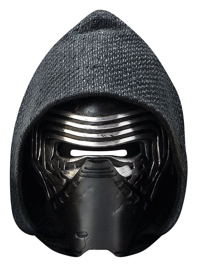 Rubie´s Verkleidungsmaske Star Wars 7 Kylo Ren Pappmaske, Einfache Maske im  realistischen Look