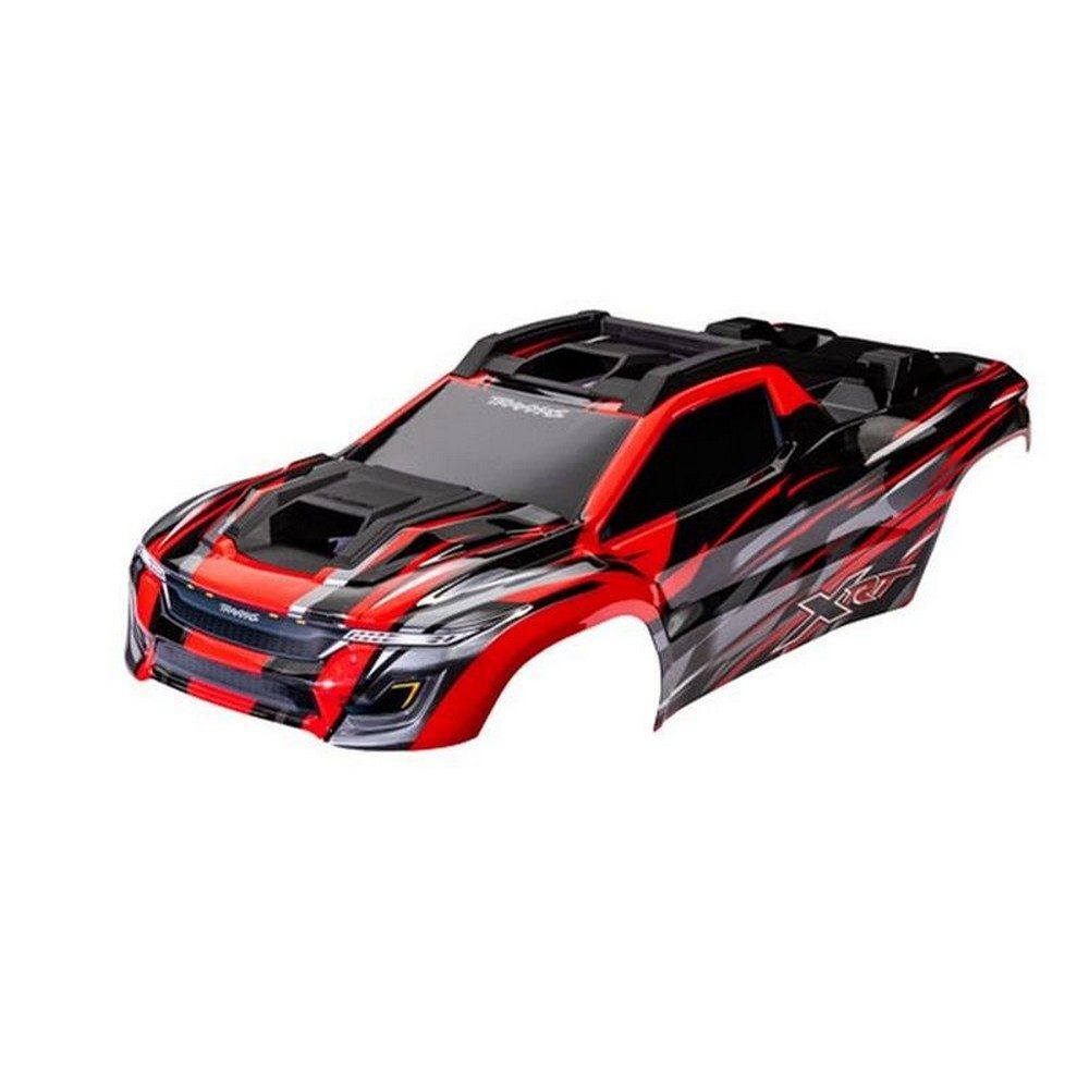 Modellbausatz Karosserie XRT rot mit Aufkleber TRX-7812R