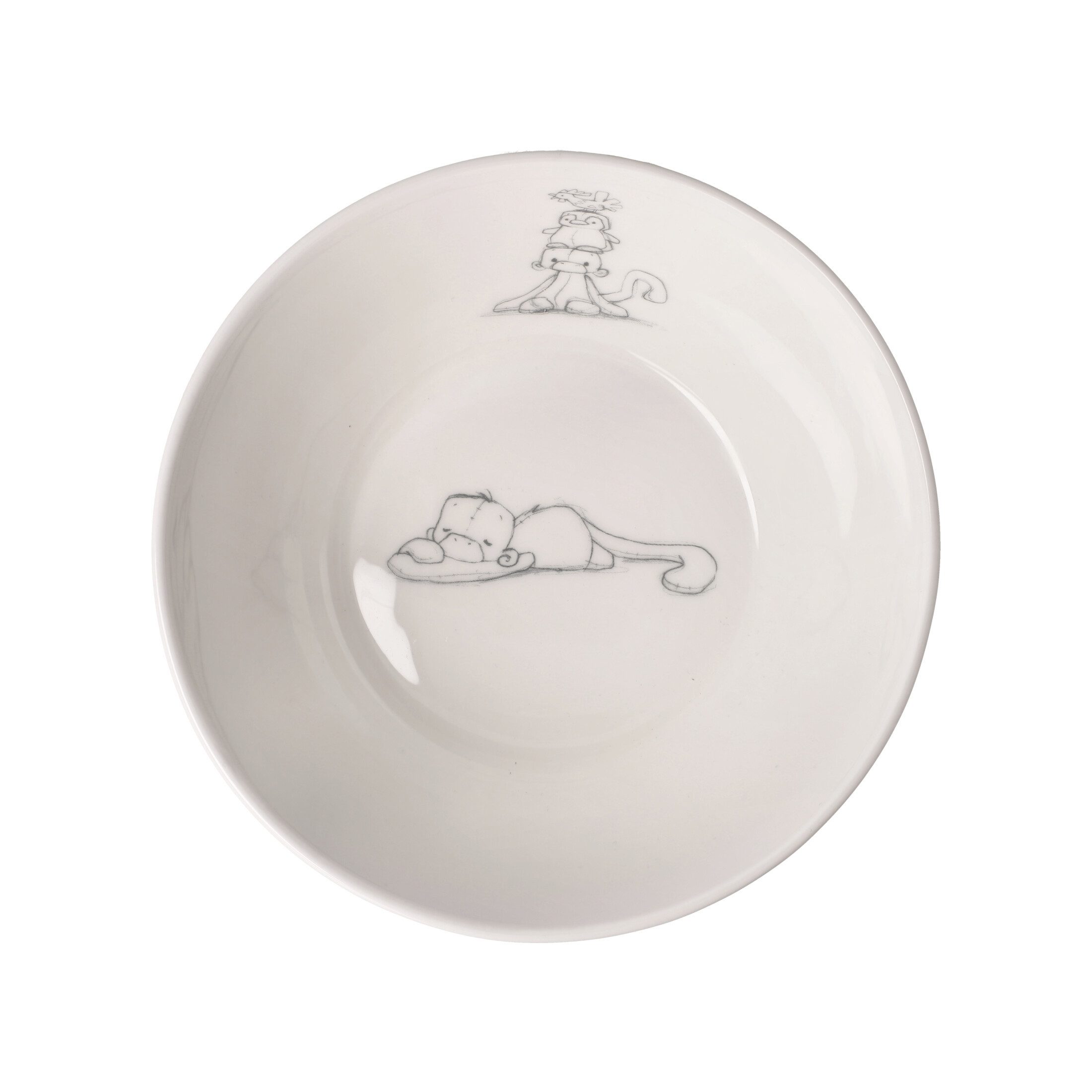 Goebel Müslischüssel Anouk, Porzellan, Anouk, mehrfarbig, Anouk, H: 7cm