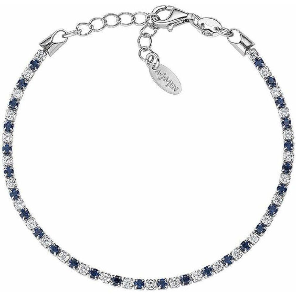 Amen Armband Silberarmband mit Zirkonen Tennis BTABBBL16