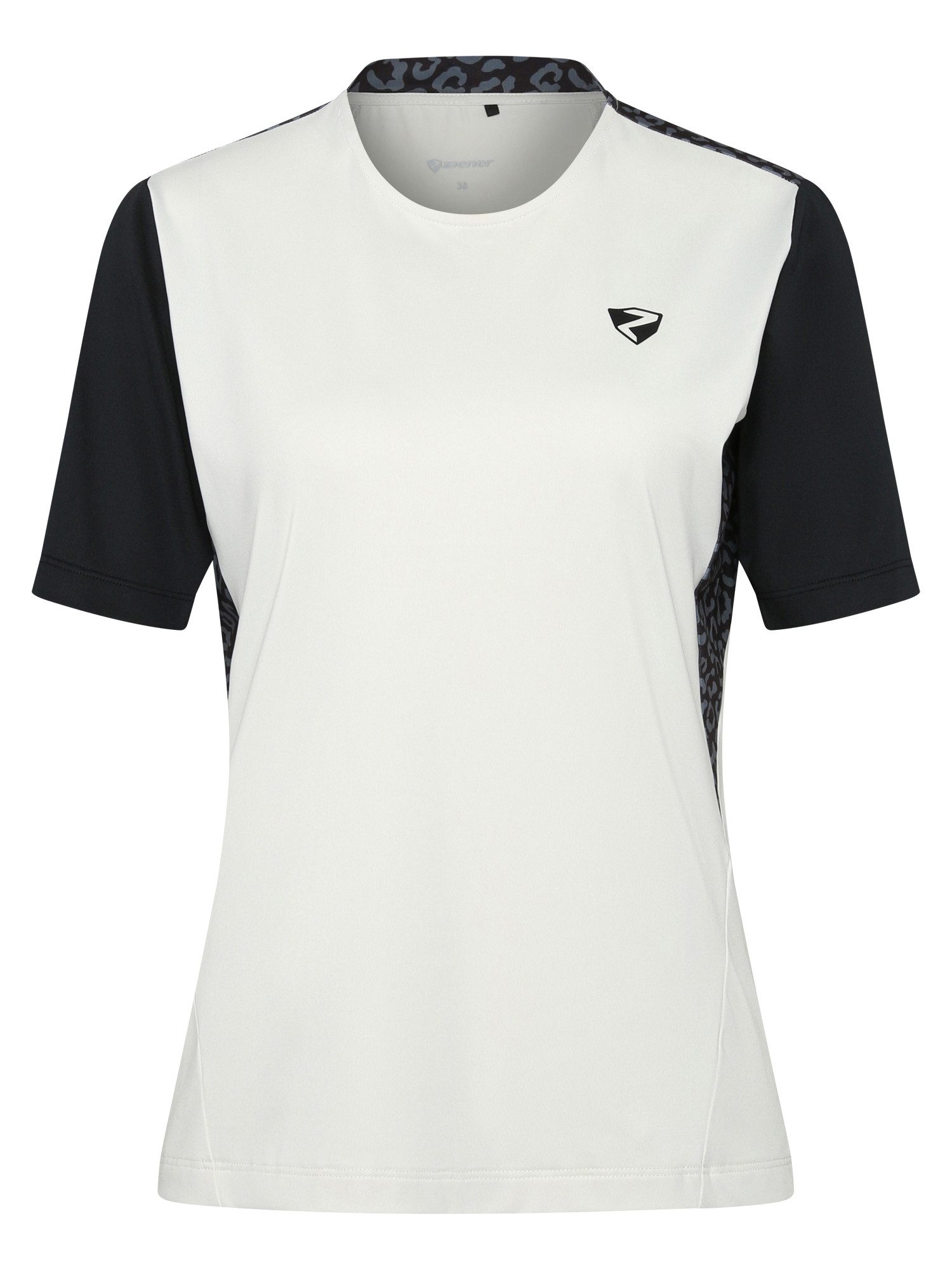 Ziener Radtrikot NESMERALDA-Z shirt lady WHITE FOG