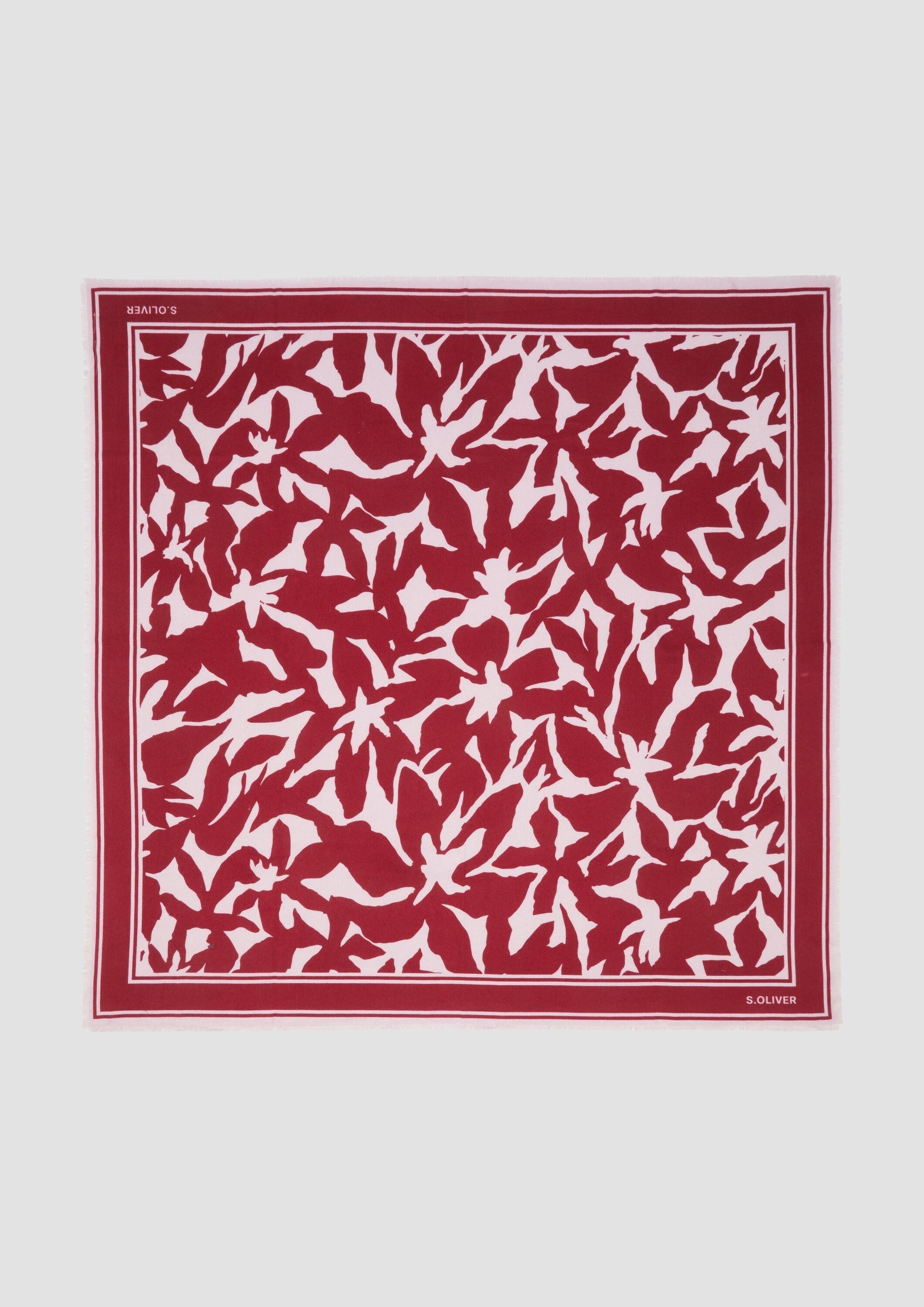 s.Oliver Schal Tuch, Tuch mit All-over-Print günstig online kaufen