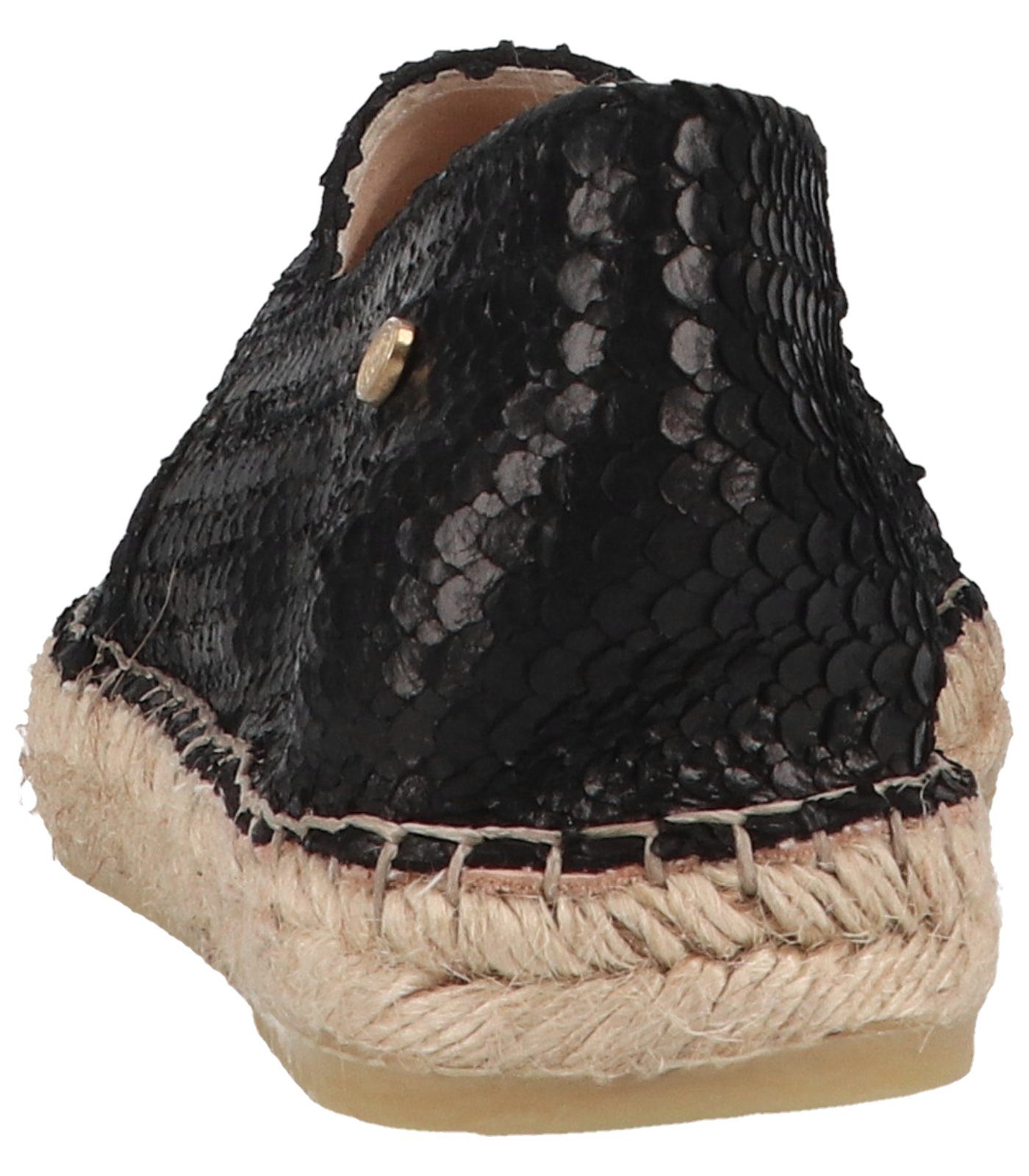 Halbschuhe Leder Espadrille la Bretoniere de Fred