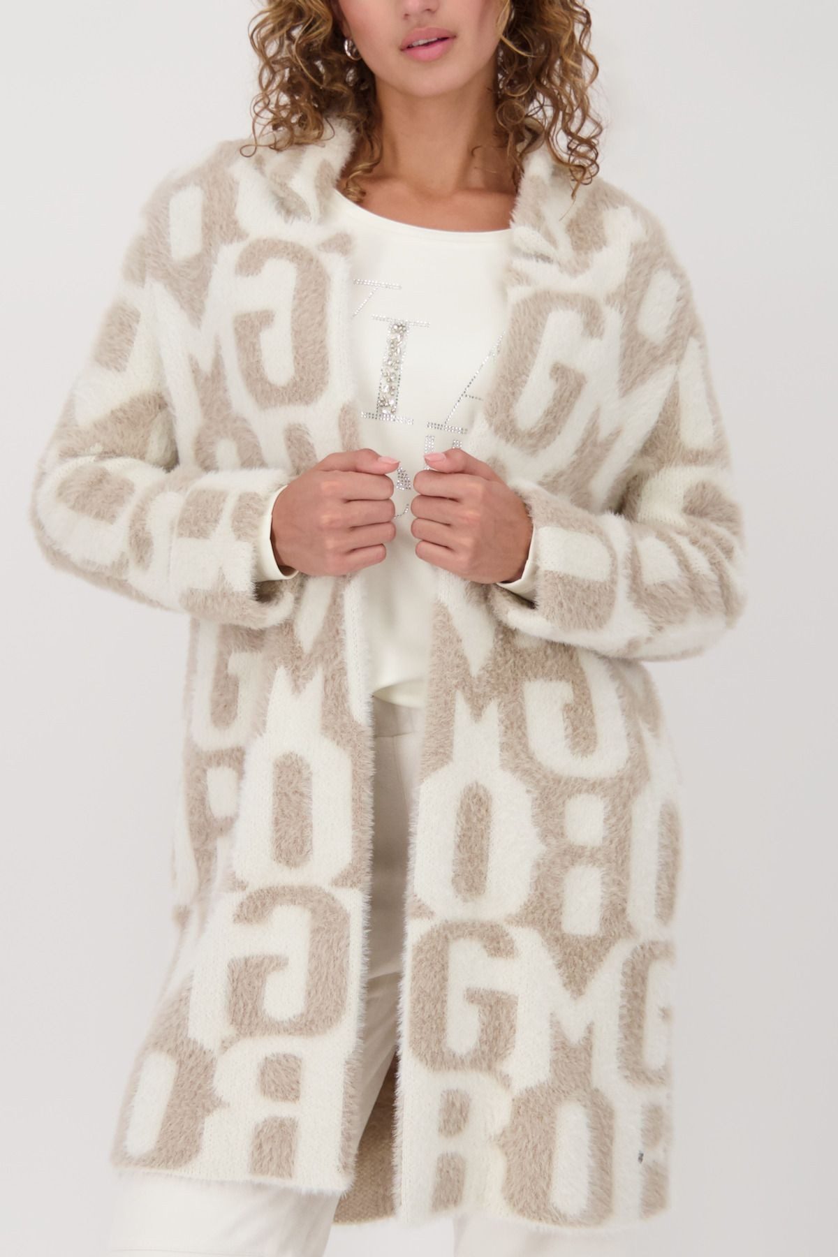 Monari Longstrickjacke günstig online kaufen