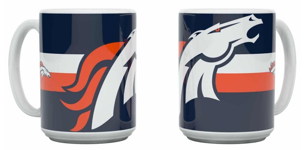 Denver Broncos Becher Denver Broncos Tasse "Triple Logo ", Keramik